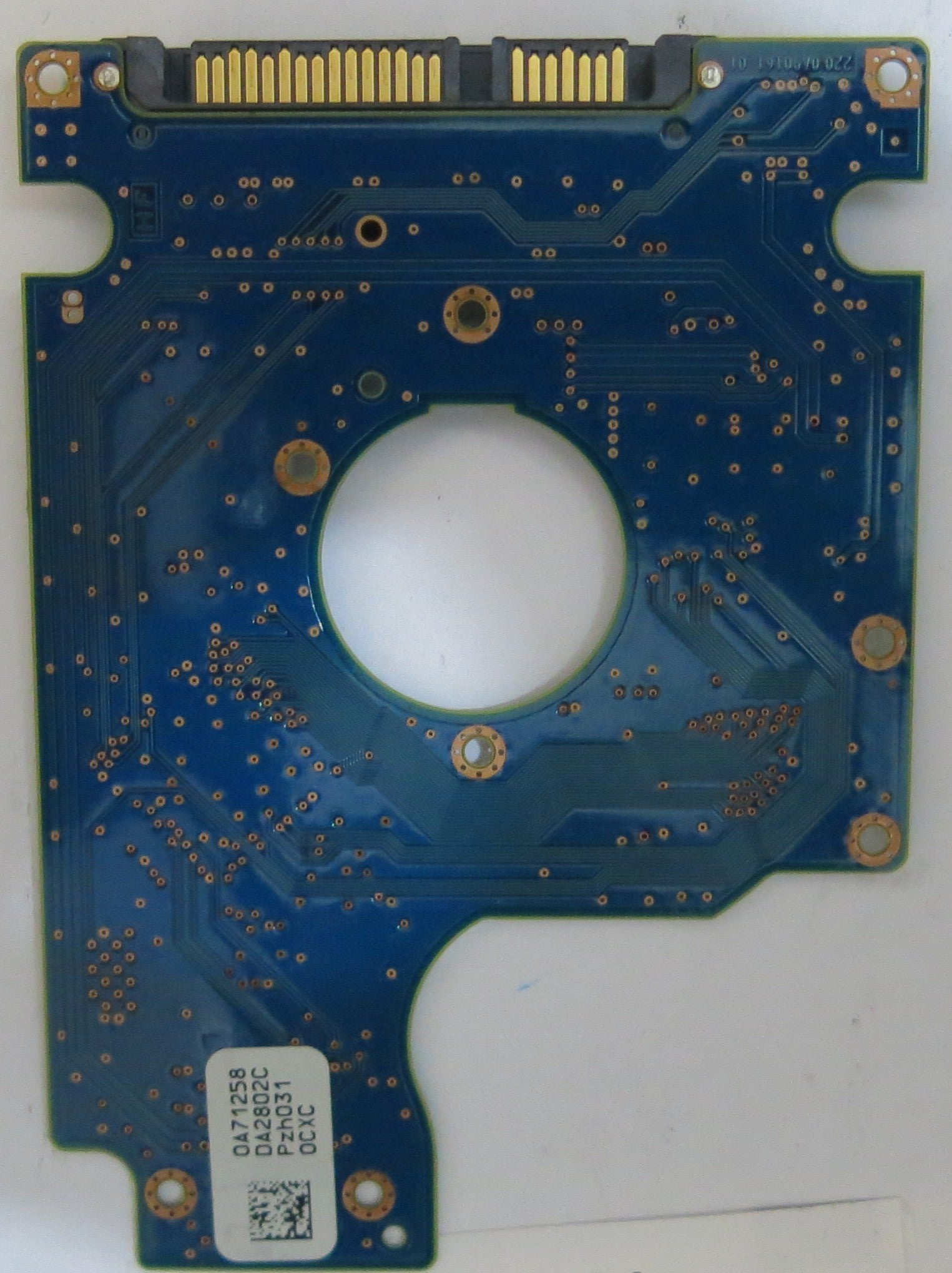 HITACHI HTS545016B9SA00 MLC DA2987 220 0A90161 01 PCB