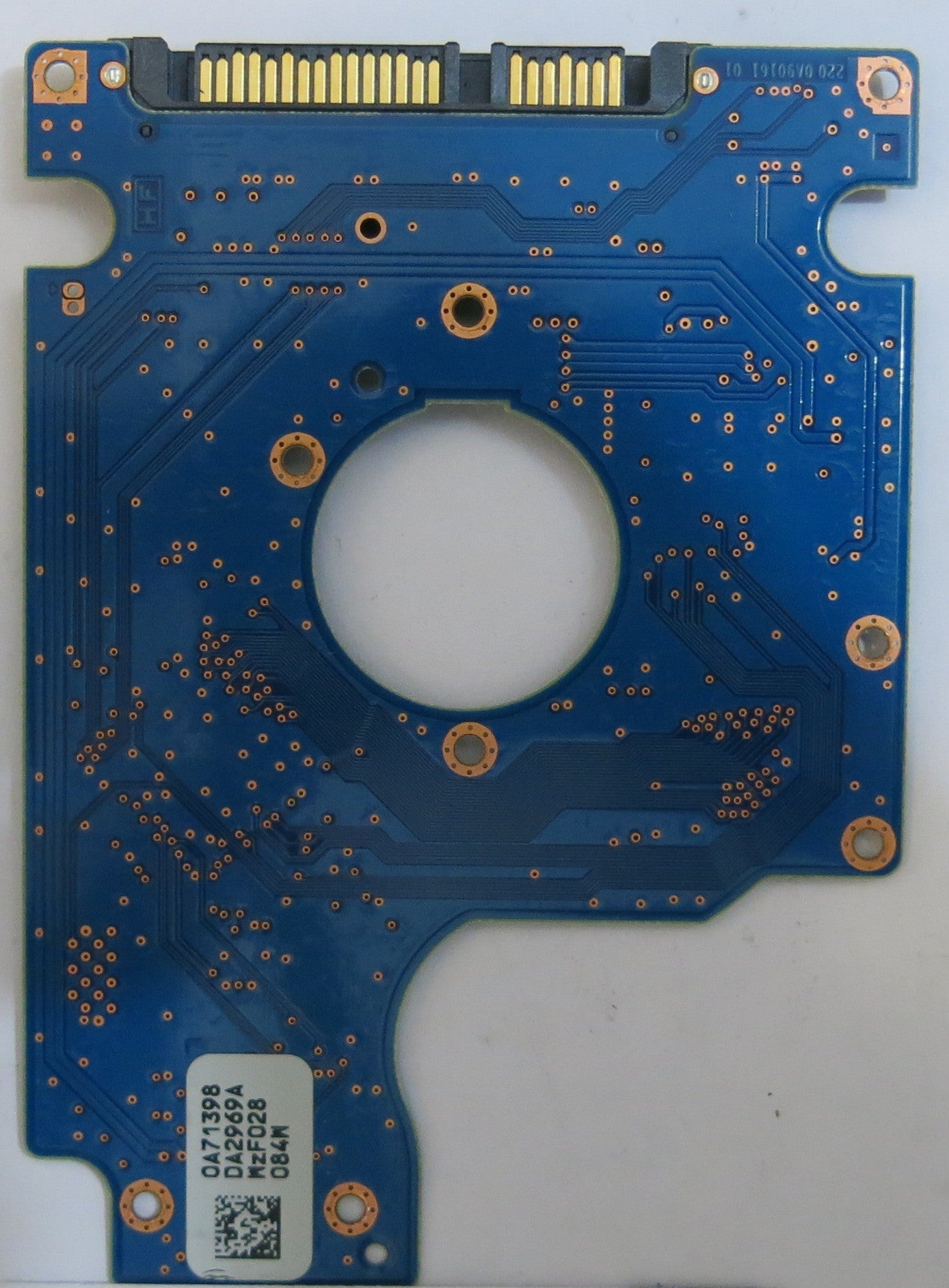 HITACHI HTS545016B9SA00 MLC DA2987 220 0A90161 01 PCB