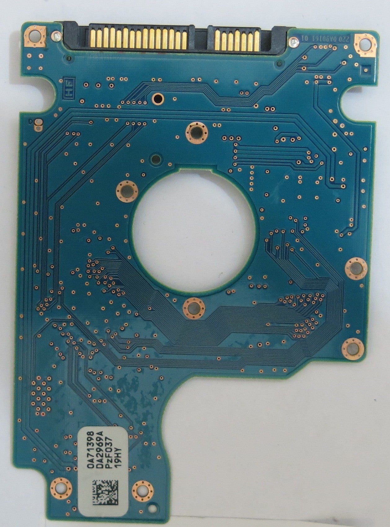 HITACHI HTS545016B9SA00 MLC DA2987 220 0A90161 01 PCB