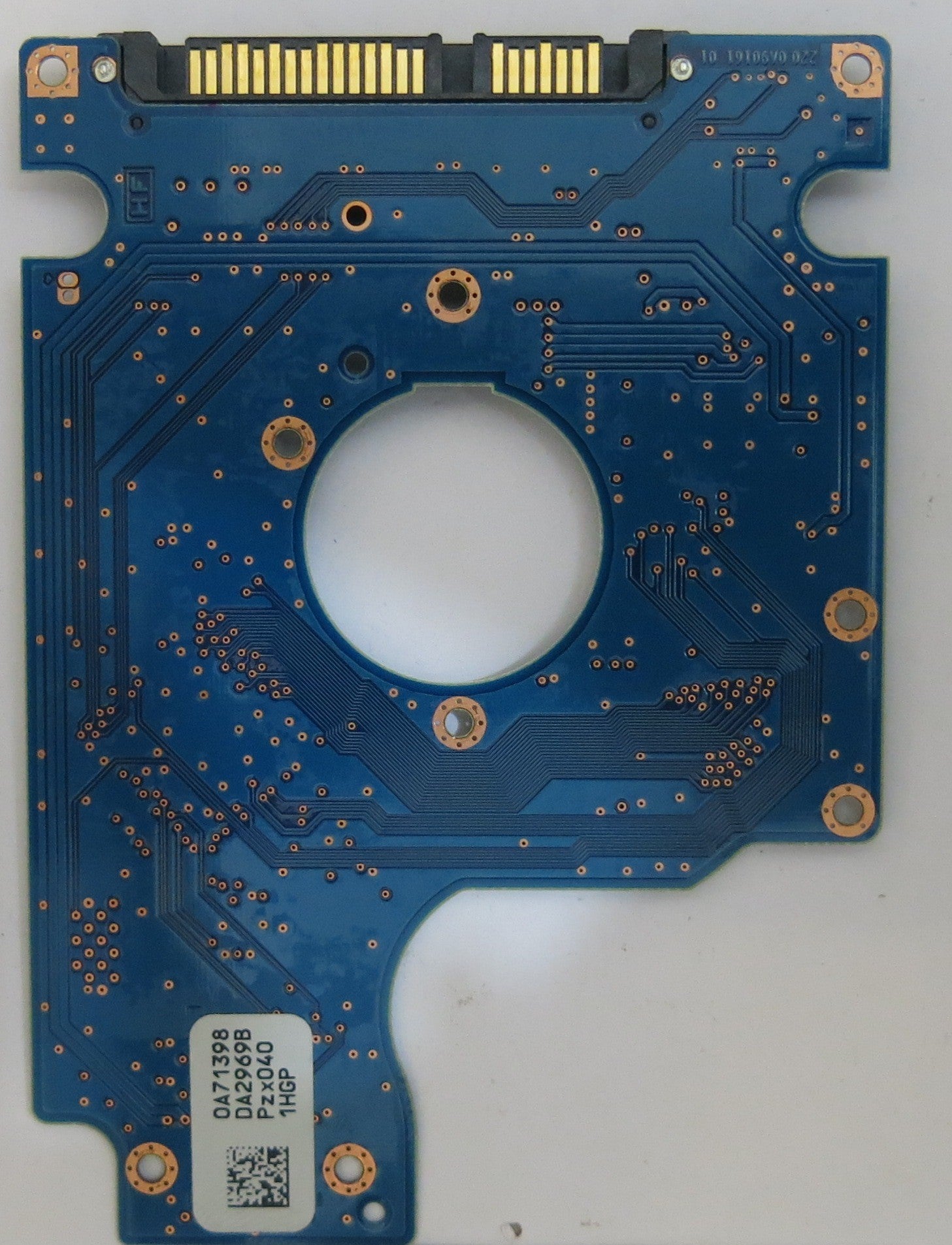 HITACHI HTS545016B9SA00 MLC DA2987 220 0A90161 01 PCB