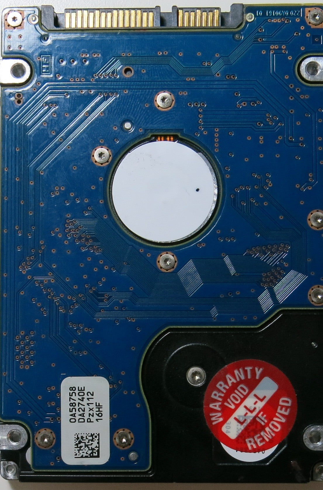 HTS545025B9SA02, PCB: 220-0A90161 01, SERIAL NUMBER: NSKBYUJX, FW DA3350, PN 0A78252, FW DA3350, 250.gb,