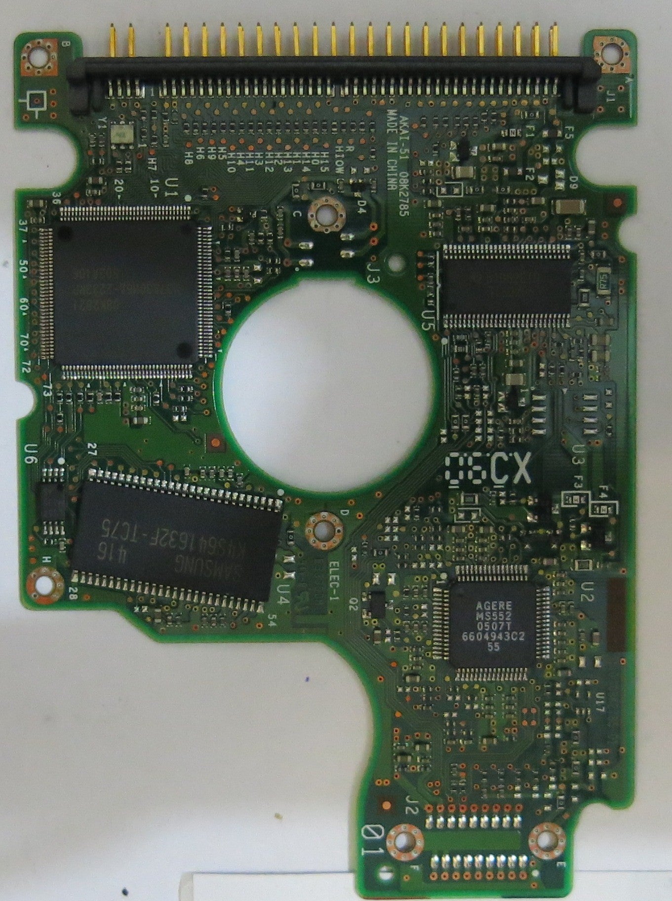 HITACHI HTS548040M9AT00 MLC DA1053 320 08K1797 01 PCB