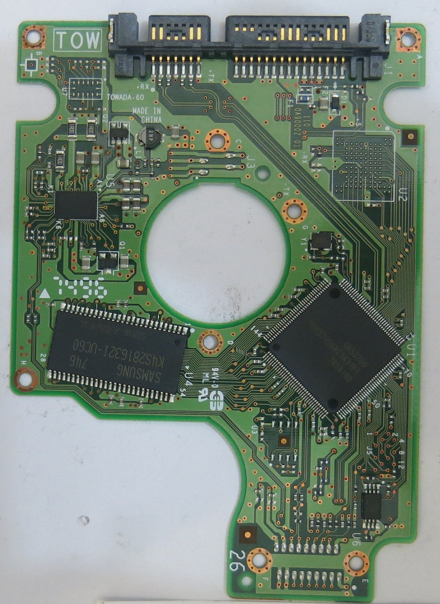 HITACHI HTS722010K9SA00 MLC DA2112 220 0A90002 01 PCB