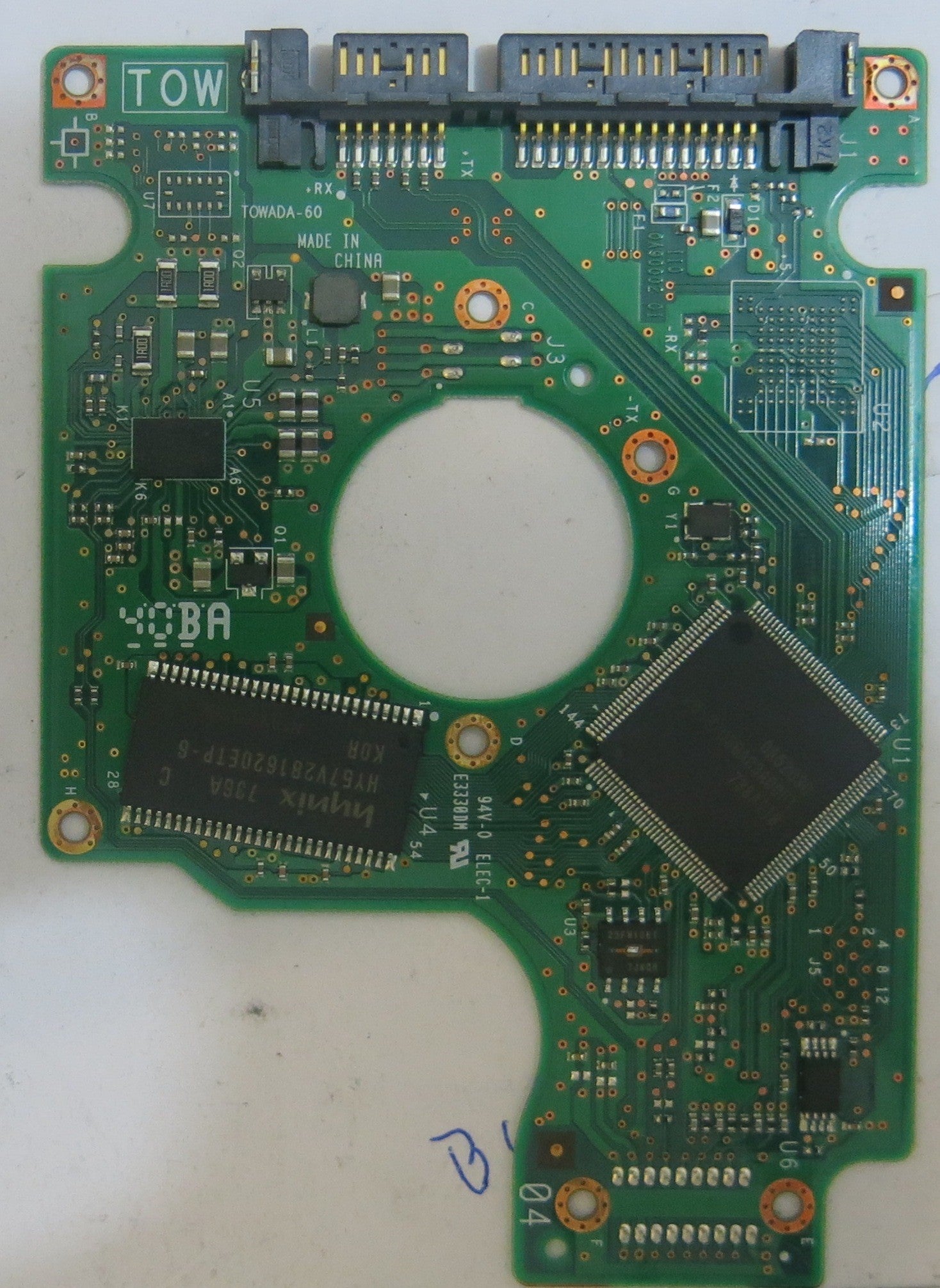 HITACHI HTS722080K9SA00 MLC DA2151 220 0A90002 01 PCB