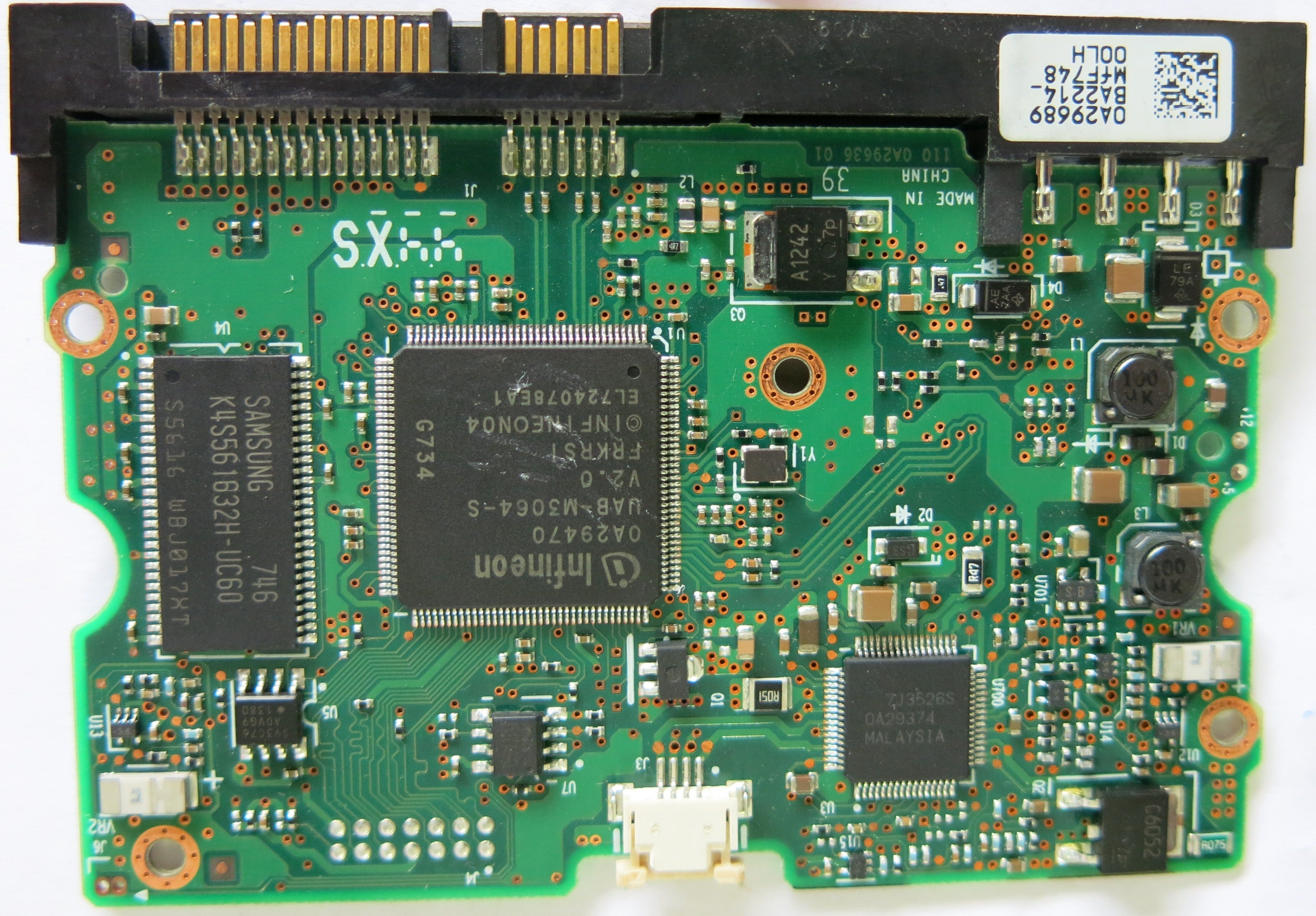 HITACHI HUA721075KLA330 110 0A29636 01 PCB