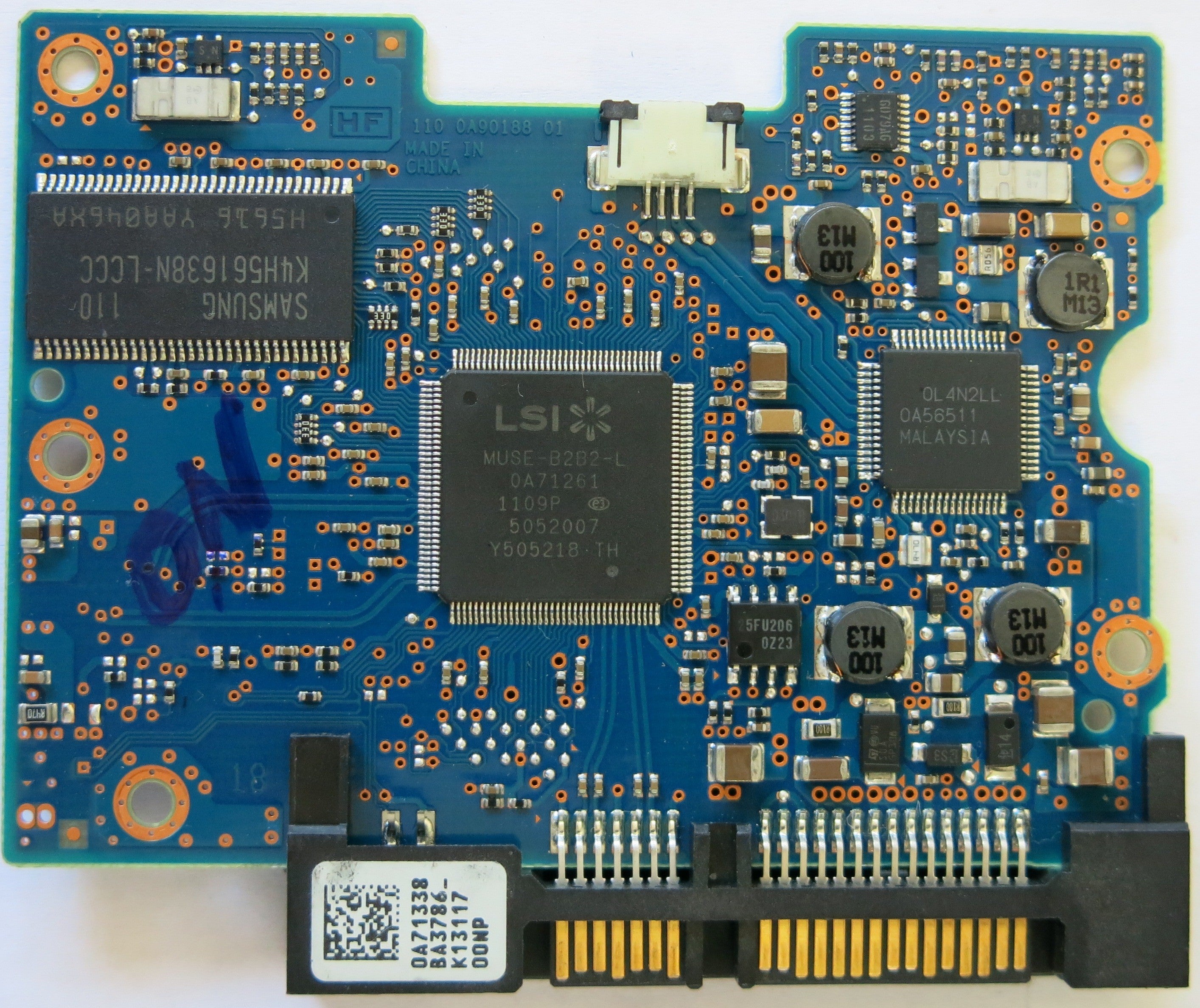 HITACHI HUA722050CLA330 110 0A90188 01 PCB