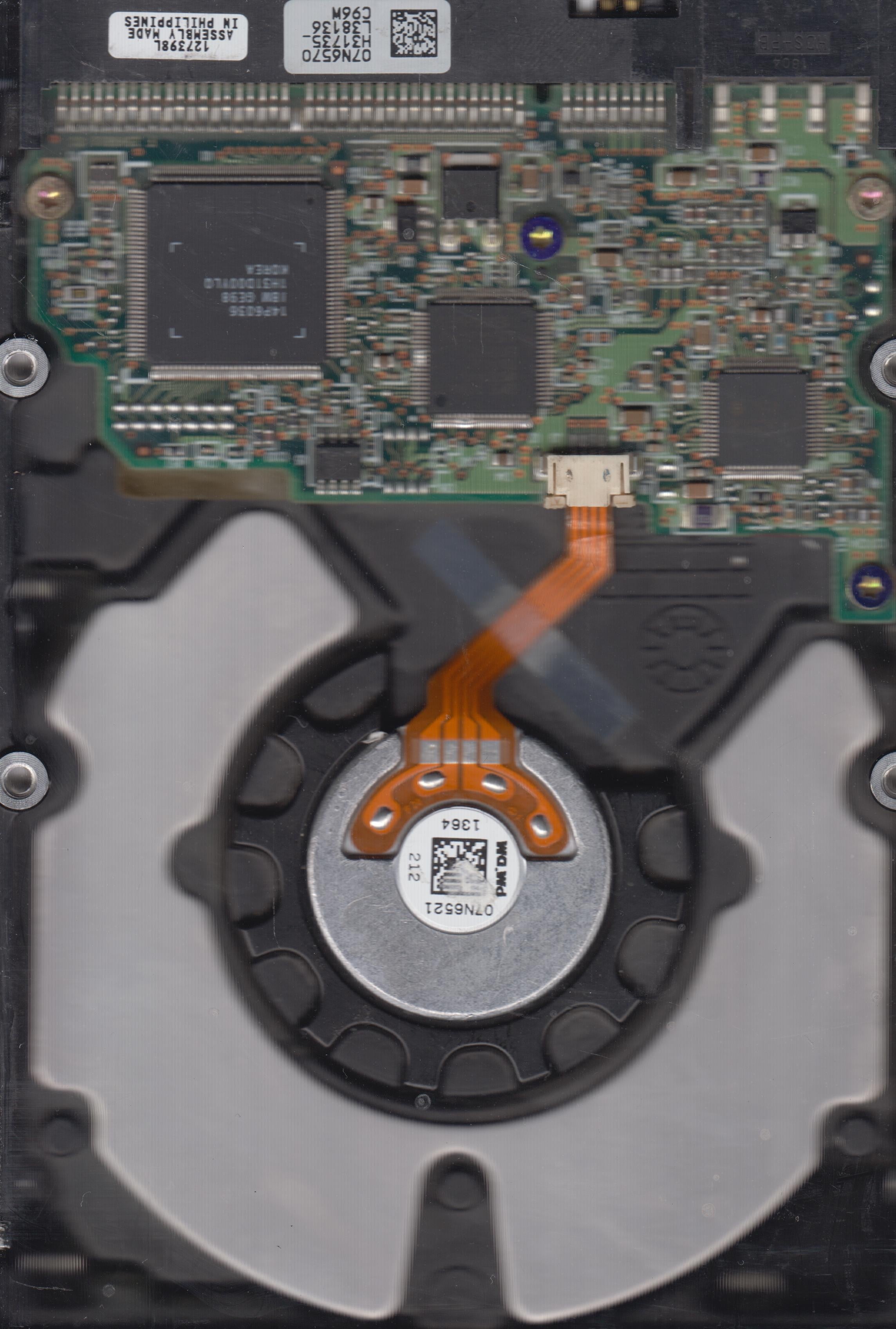 IC35L010AVER07-0 P/N 07N7401 MLC H32368 3.5 10GB