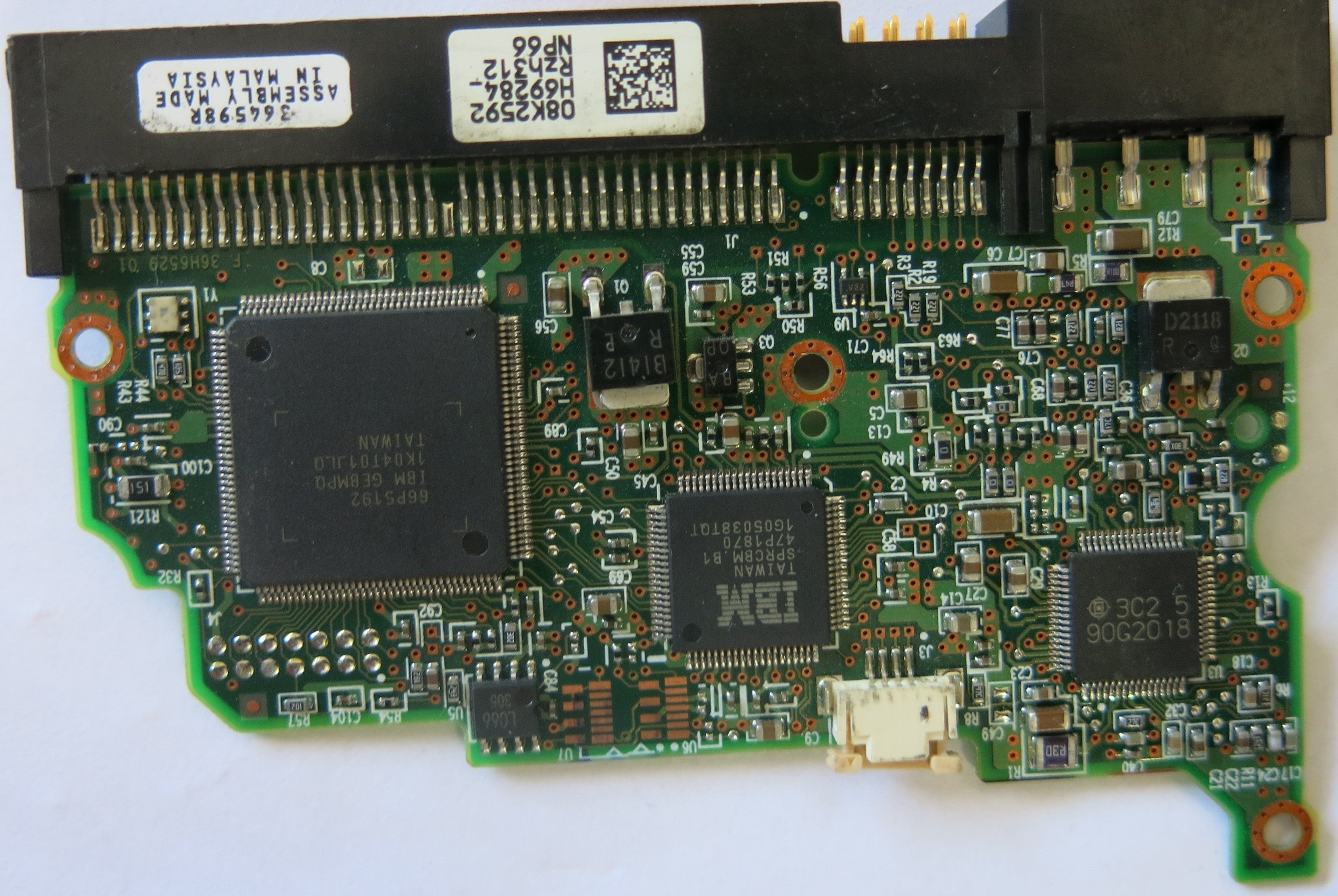 HITACHI IC35L060AVV207-0 P/N  13G0222 PCB F 36H6529 01