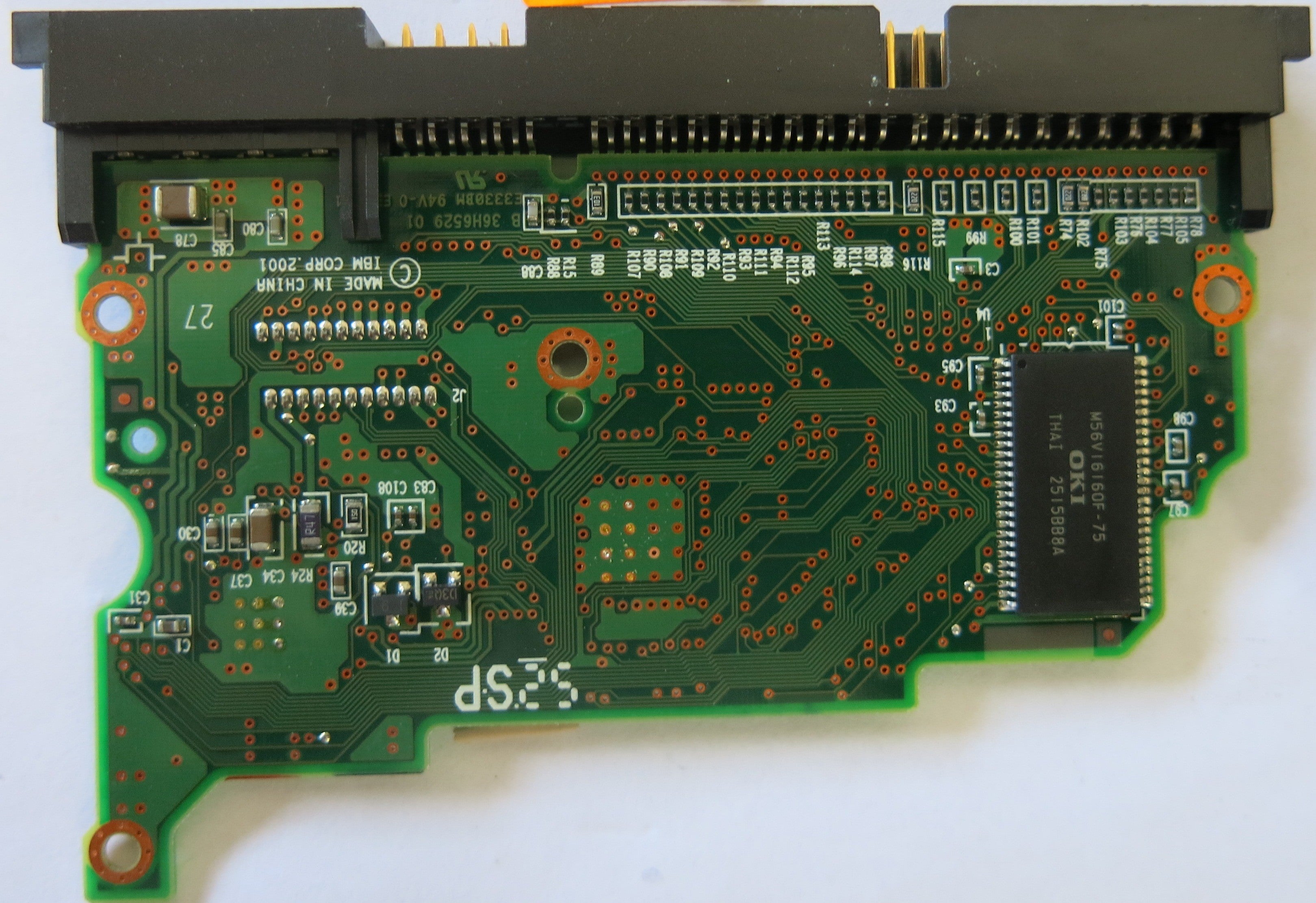 HITACHI IC35L060AVV207-0 P/N  13G0222 PCB F 36H6529 01