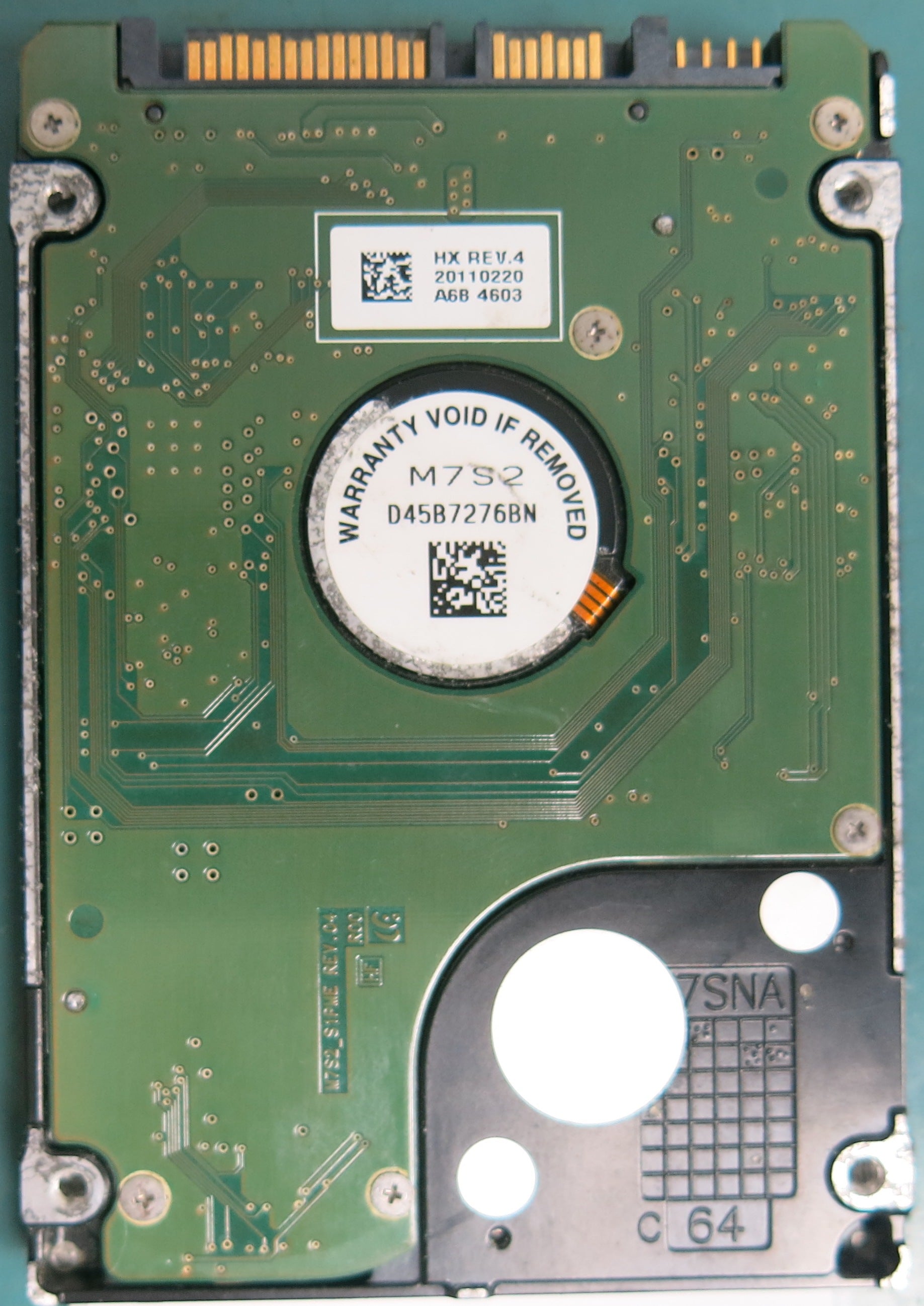 HM250HI, S1RUJ9CB800390, 250GB 2.5