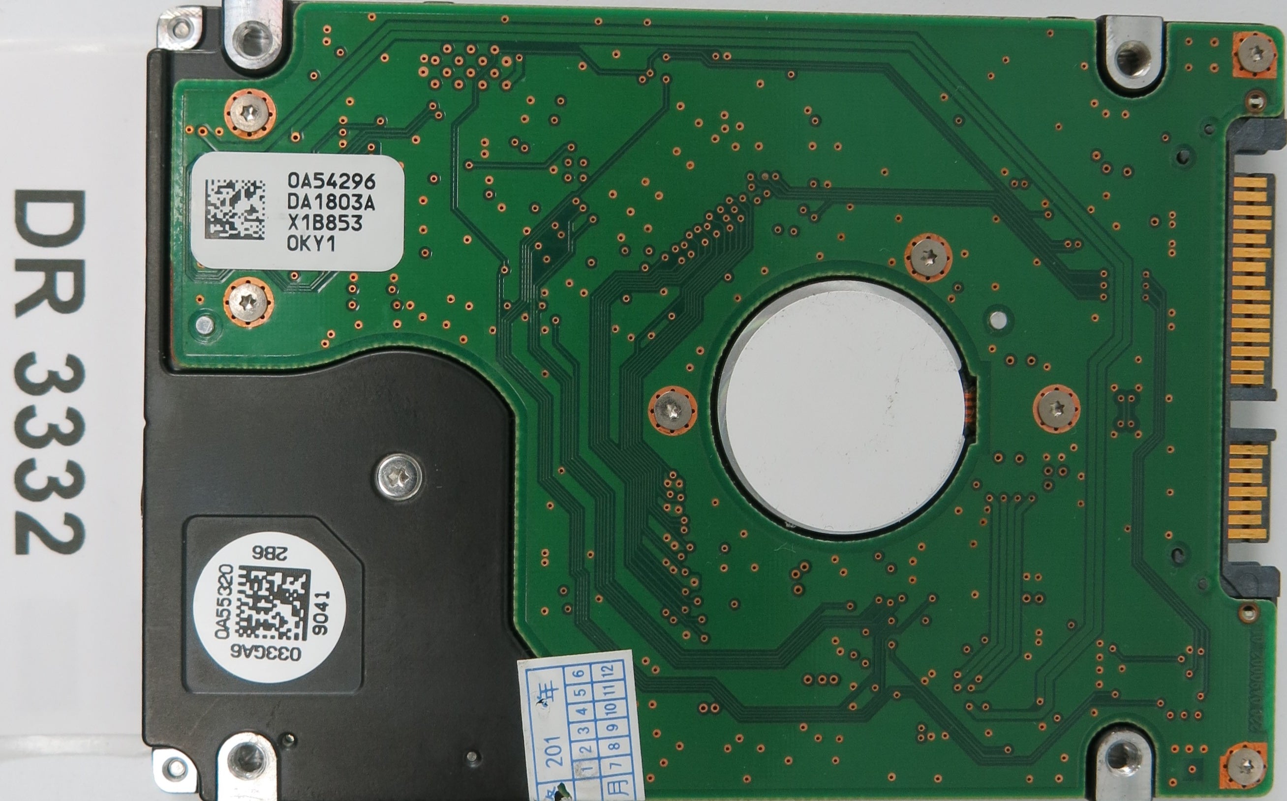 HTS541010A9E384, Serial Number: QSKLABX, P/N: 0A57911, MLC: DA2987, 1TB 3.5, PCB: 220 0A90002 01
