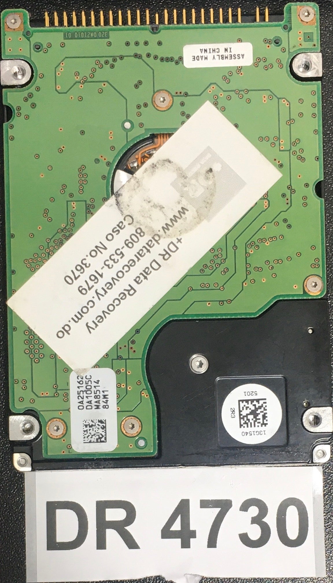 HTS541080G9AT00,  Serial: X6GA1N4F,  80GB 2.5,  PCB : 320 0A21010 01,