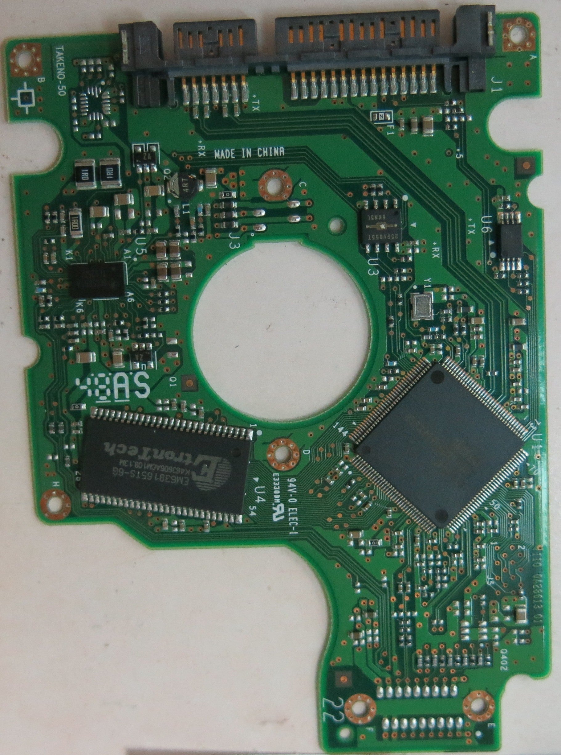HTS541616J9SA00, PN 0A50687, MLC DA1587 220 0A28613 01 PCB