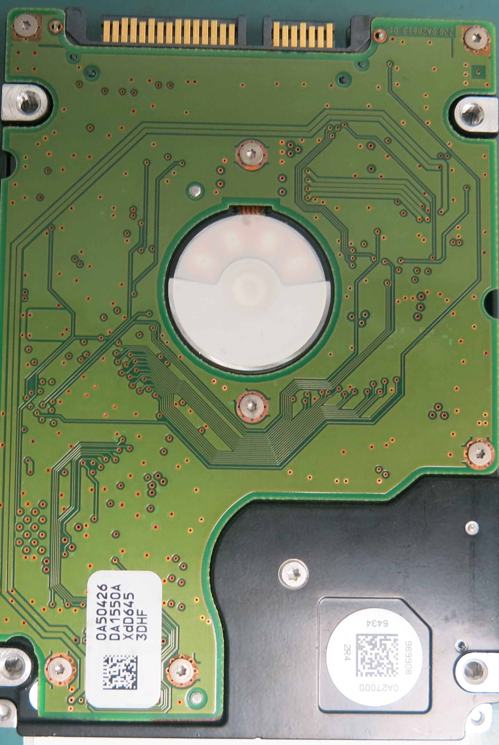 HTS541660J9SA00, Serial Number: SLCOLS8E, P/N: 0A50684, MLC: DA1587, 60GB 3.5, PCB: 220 0A28613 01