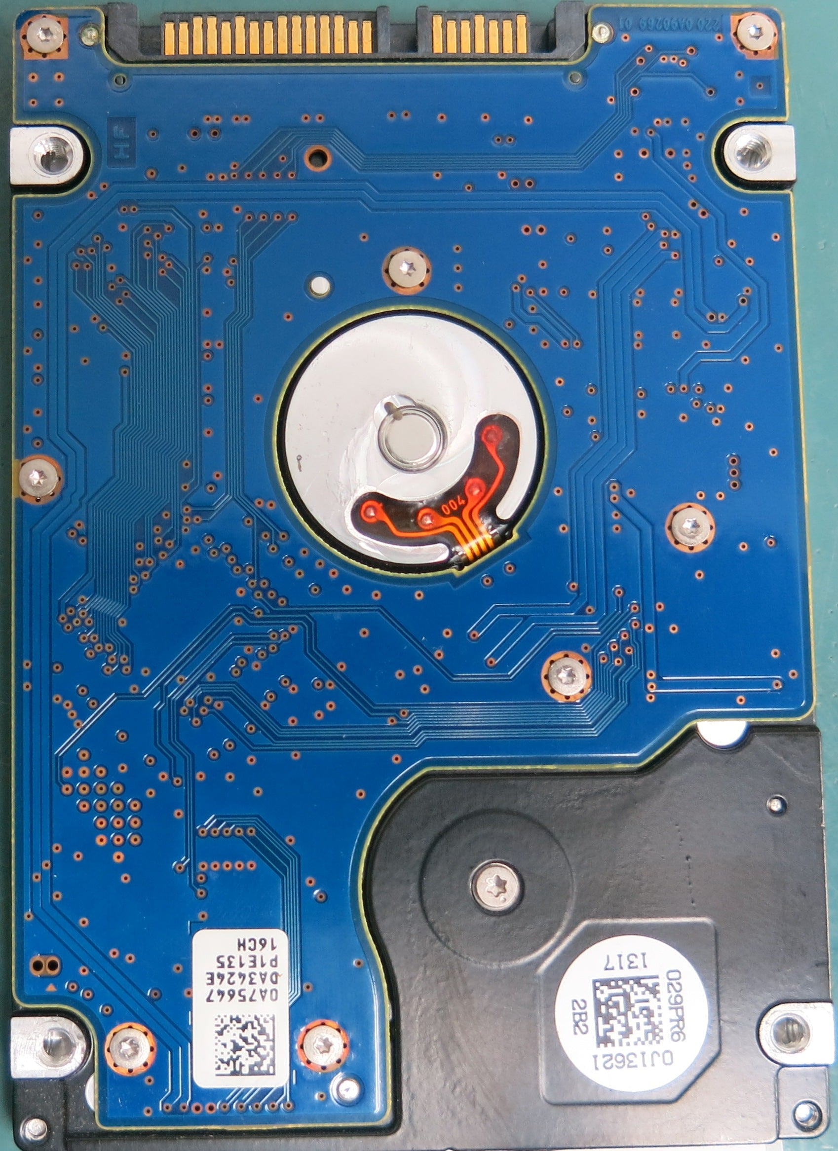 HTS543216A7384, Serial Number: 110910E2005340CZ8VRJ, P/N: 0J18921, MLC: DA4024, 160GB 2.5