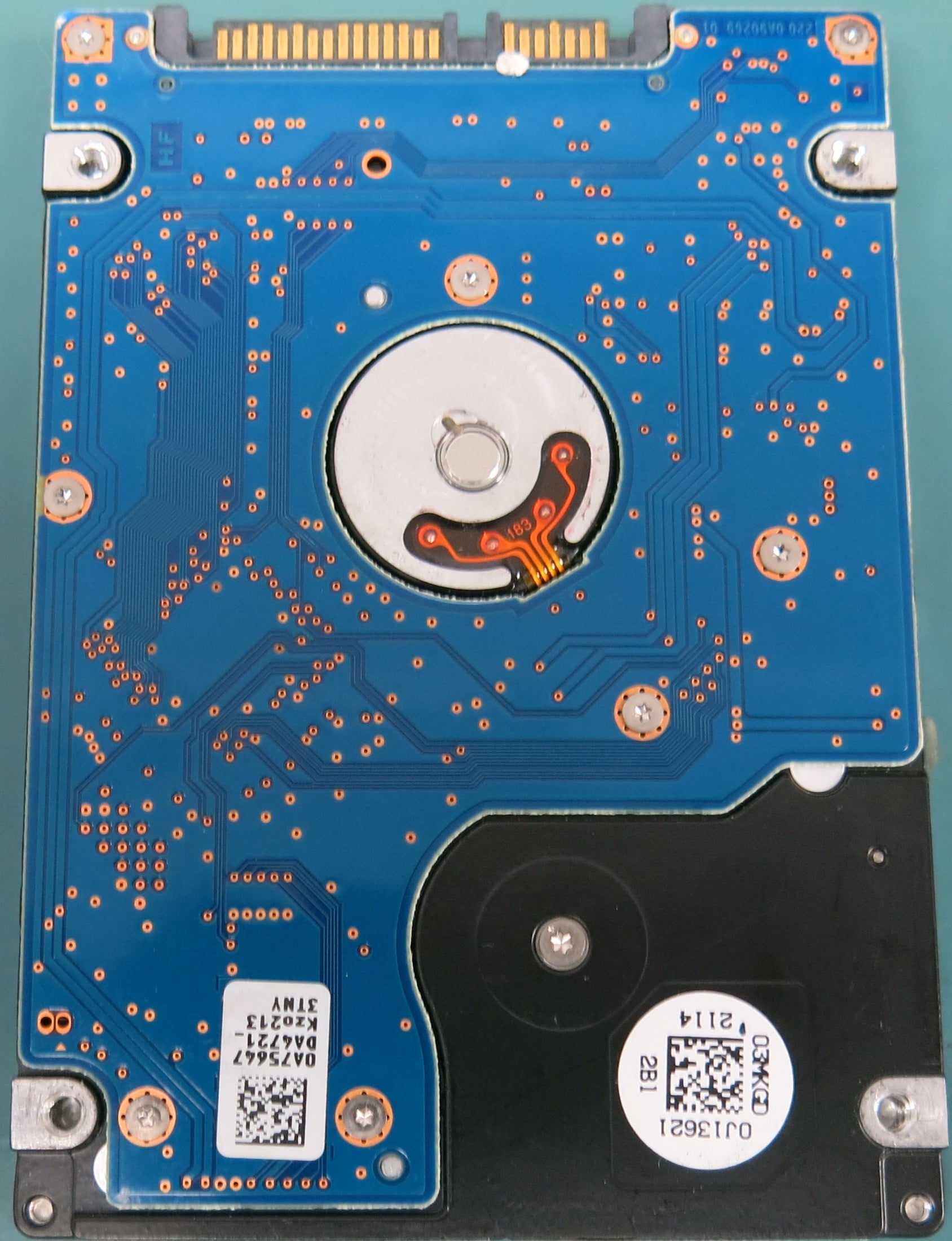 HTS543216A7A384, P/N: 0J18921, MLC:  DA4024, 160GB 2.5