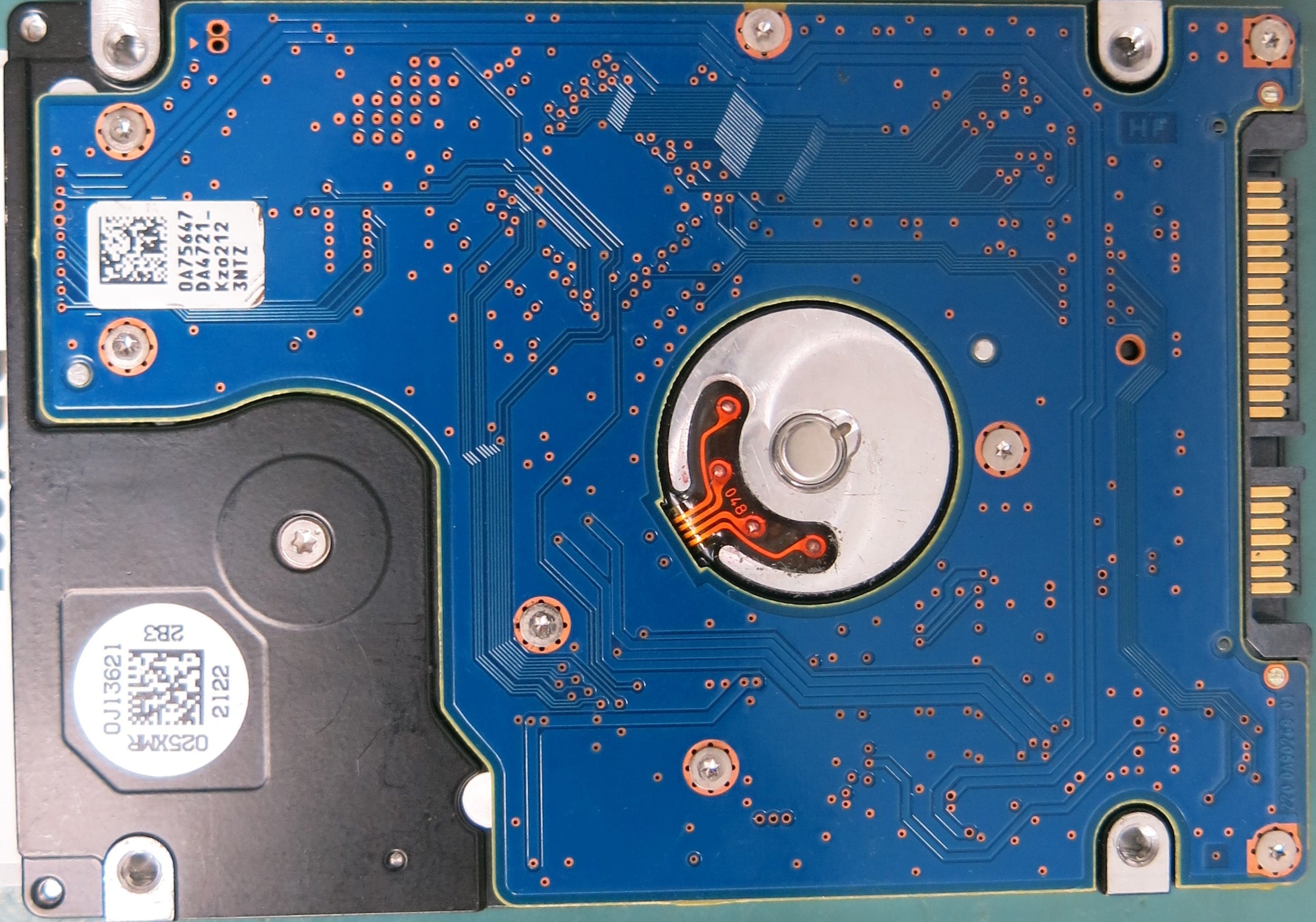 HTS543216A7A384, Serial Number: 120330E20053402271AJ, P/N: 0J18921, MLC: DA4024, 160GB 2.5, PCB: 220 0A90269 01