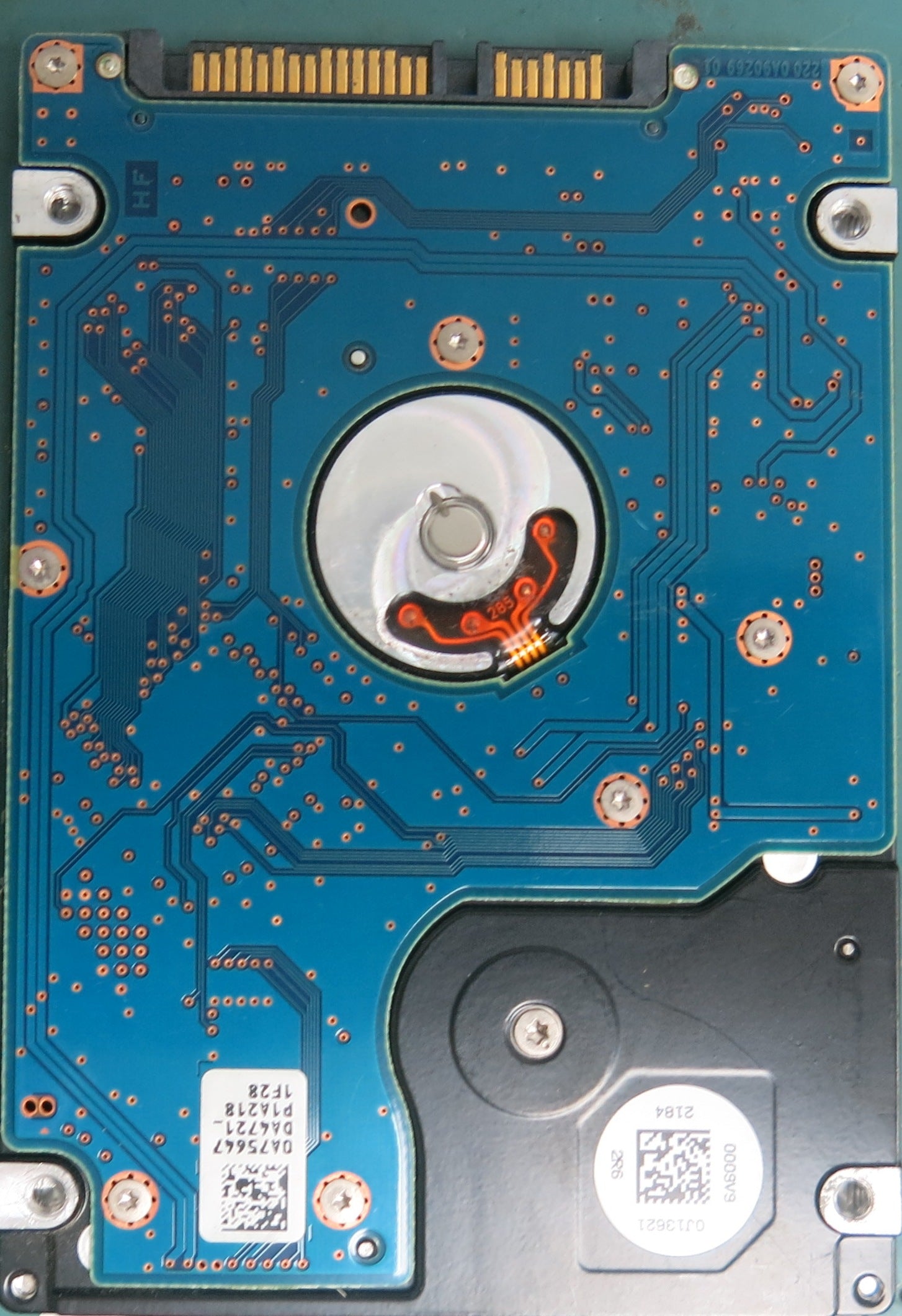 HTS543216A7A384, Serial Number: 120512E2015341E2LAWM, P/N: 0J18921, MLC: DA4024, 160GB 2.5, PCB: 220 0A90269 01