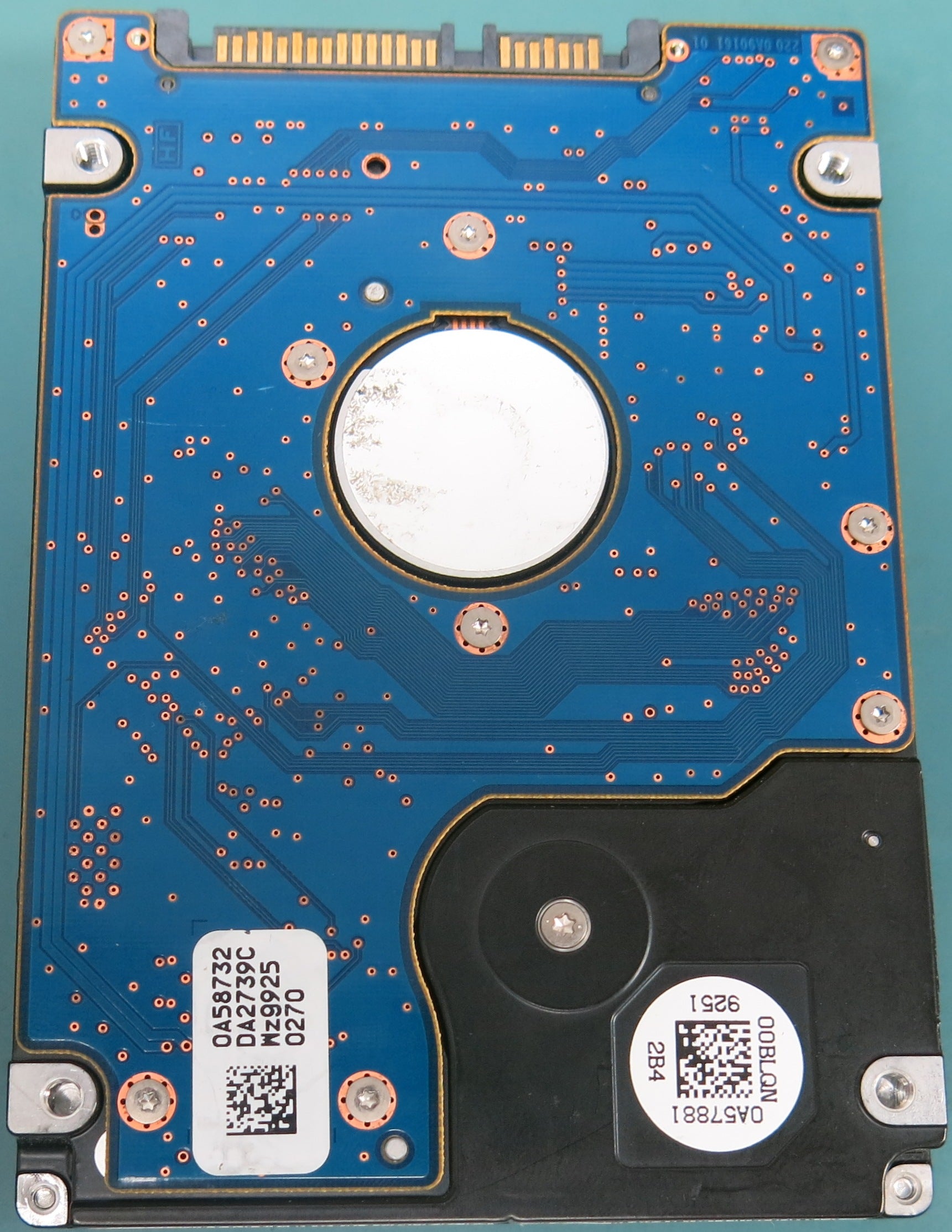 HTS545012B9SA00, P/N: 0A70450, MLC:  DA2987, 120GB 2.5
