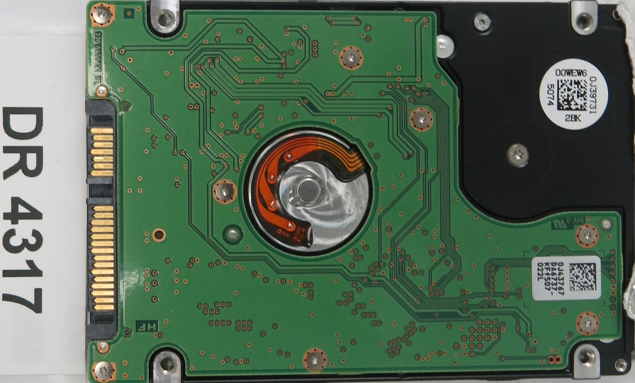 HTS545050A7E680, Serial Number: 1N1VDXEP, P/N: 0J38065, MLC: DA6513, 500GB 3.5
