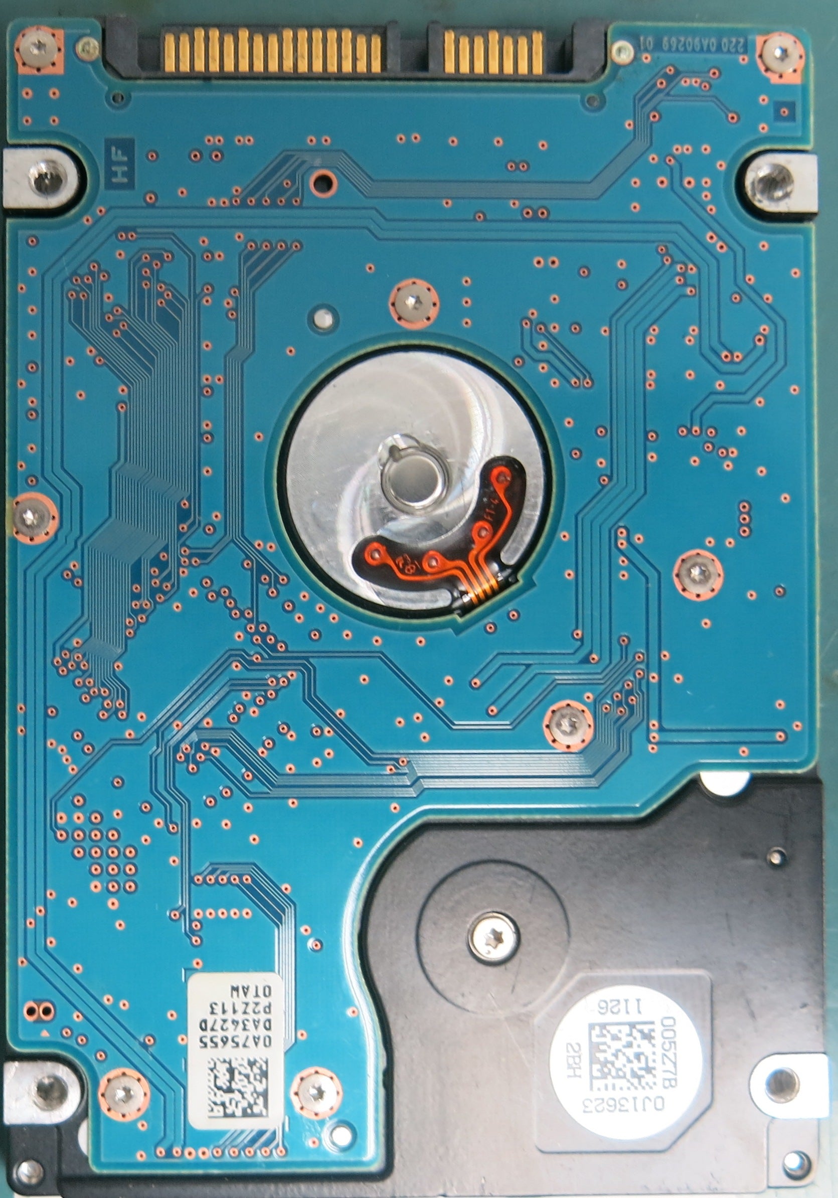 HTS723216A7AS64, Serial Number: 11S42T1353Z1ZJ46004NAA, P/N: 42T1353, MLC: DA3806 B, 160GB 2.5, PCB: 220 0A90269 01
