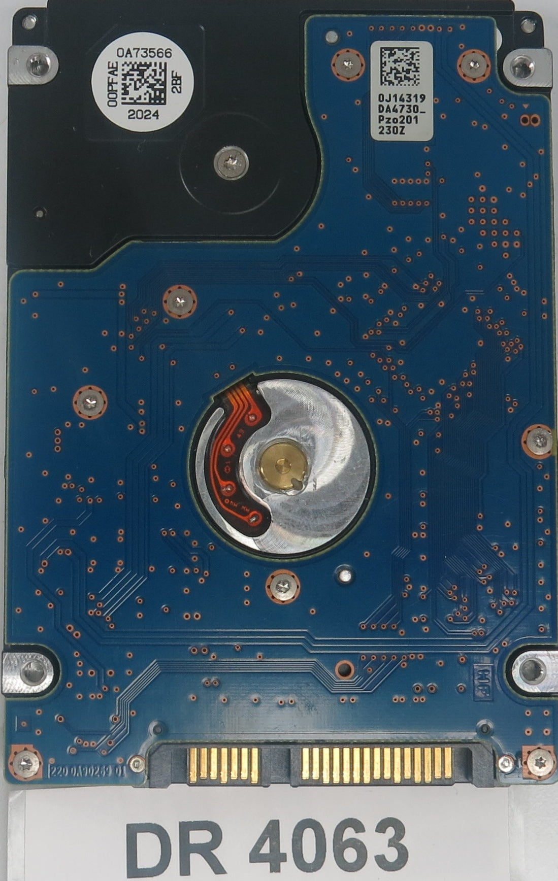 HTS727550A9E364, Serial Number: 120118J3320082G7YWWA, P/N: 0J18811, MLC: DA4217, PCB: 220 0A90269 01