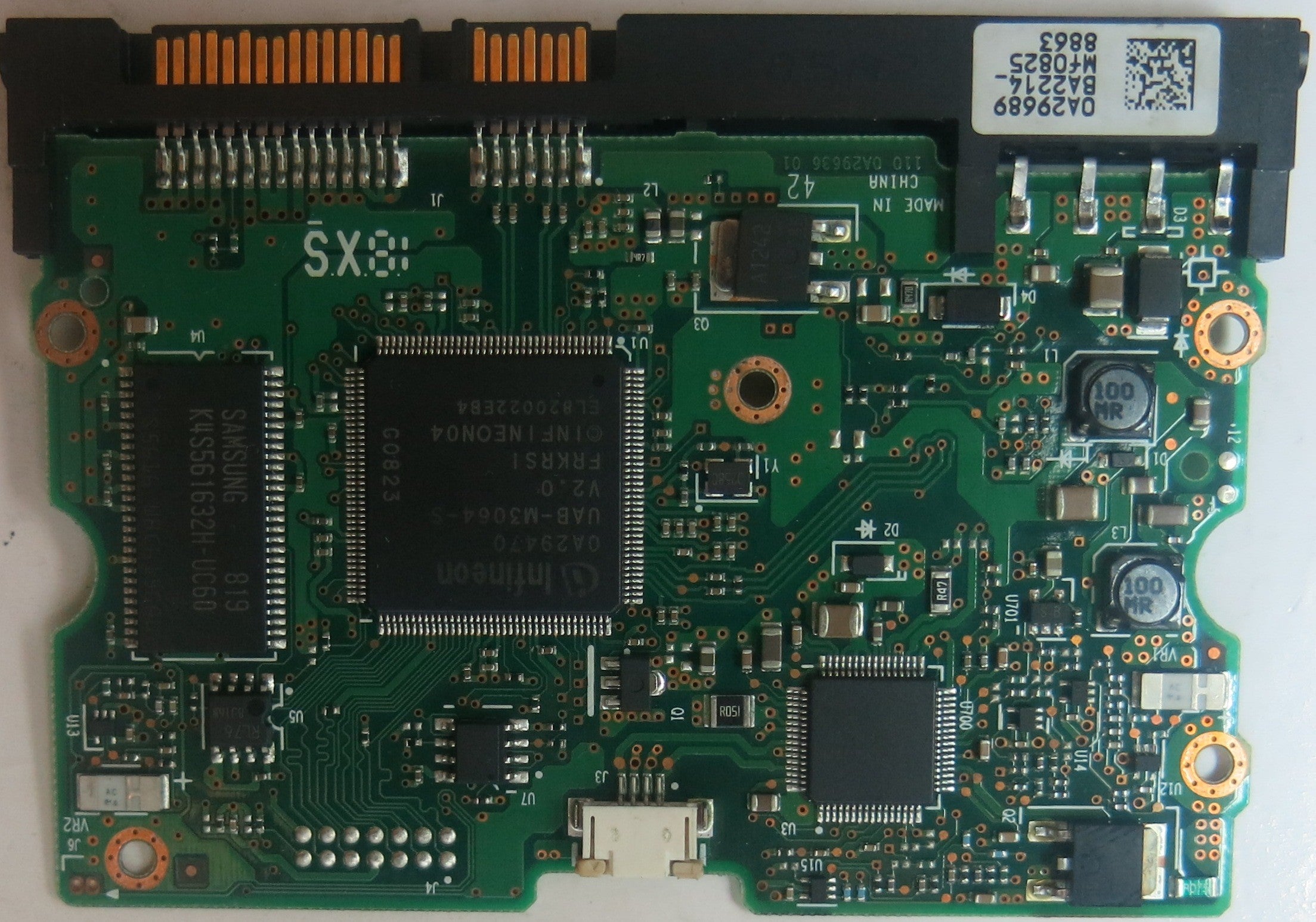 HUA721010KLA330 MLC BA2622 110 0A29636 01 PCB