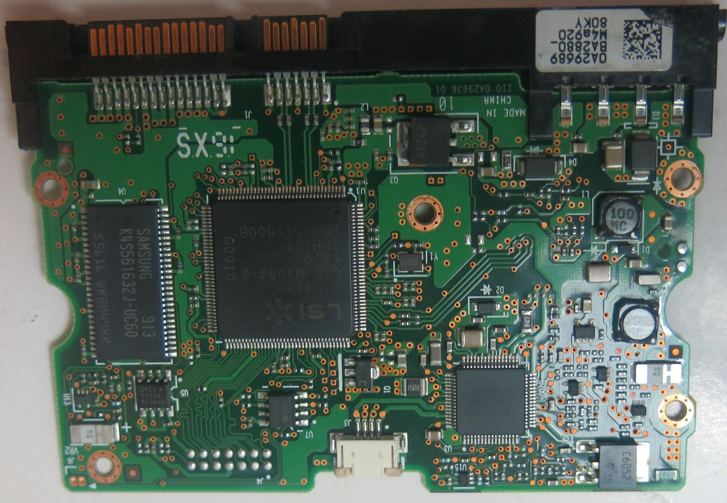 HUA721010KLA330 MLC BA3225 110 0A29636 01 PCB