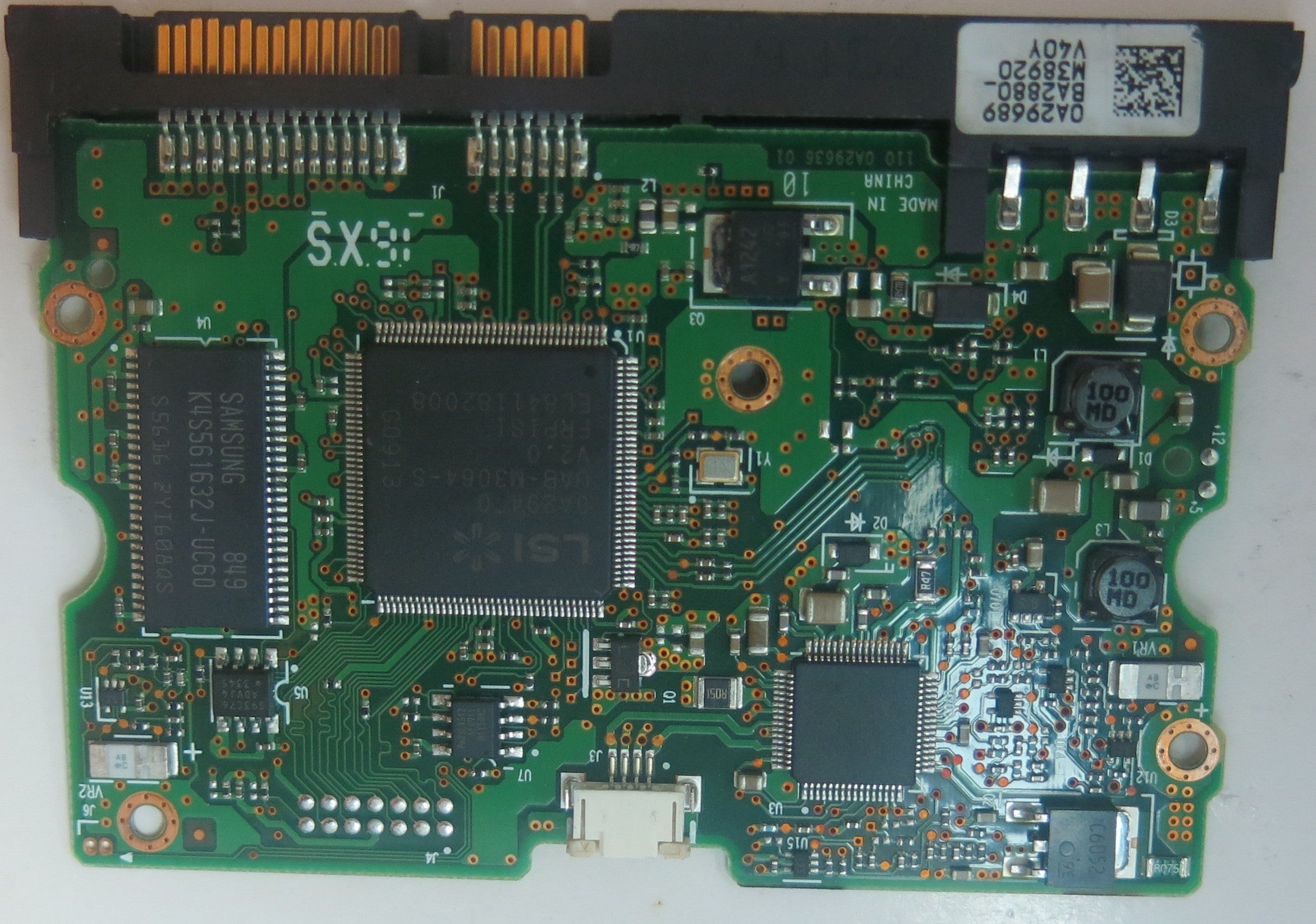 HUA721010KLA330 MLC BA3225 110 0A29636 01 PCB