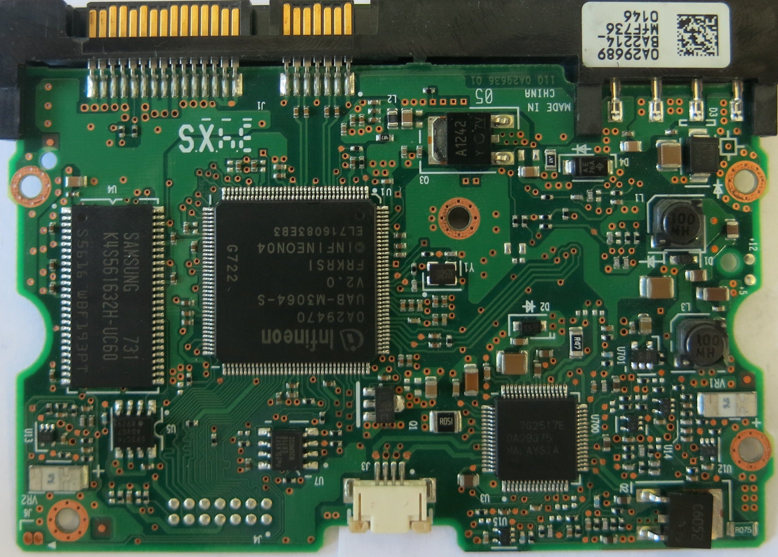 HUA721075KLA330 P/N 0A35001 110 0A29636 01 PCB
