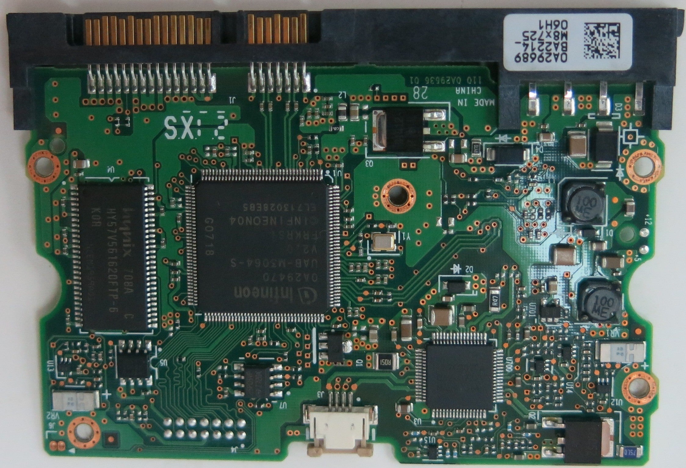 HUA721075KLA330, PN 0A35771, MLC  BA2469, 110 0A29636 01 PCB
