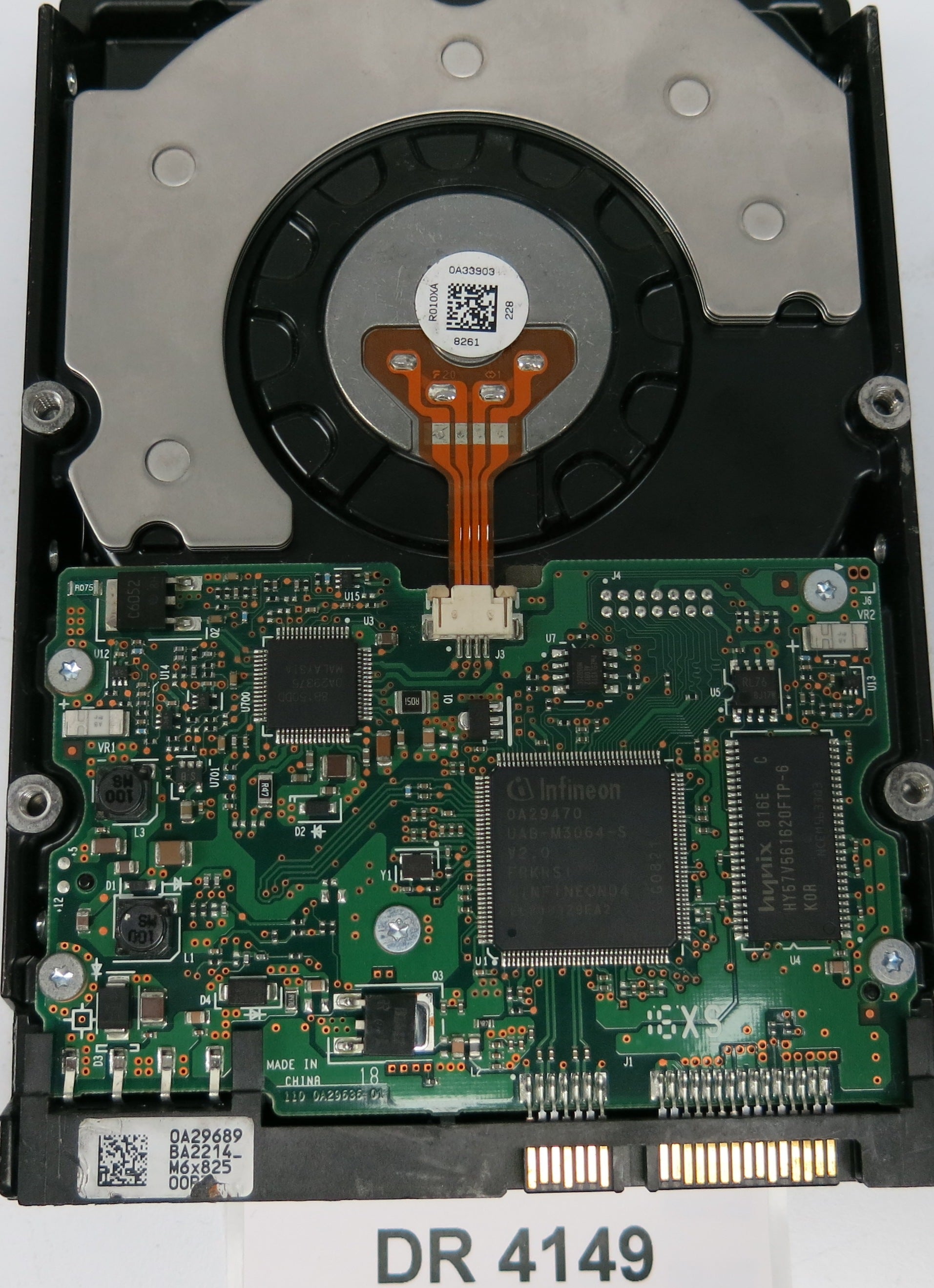 HUA721075KLA330, Serial Number: GTF200P8GSTGRF, P/N: 0A36072, 750GB 3.5, PCB: 110 0A29636 01