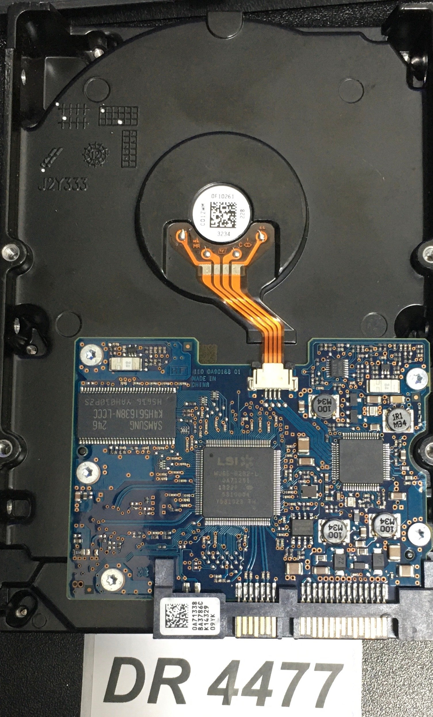 HUA722010CLA330 P/N:  0F11387  Serial:N12RV8RL   1000GB 3.5  PCB: 110 0A90188 01 REV A