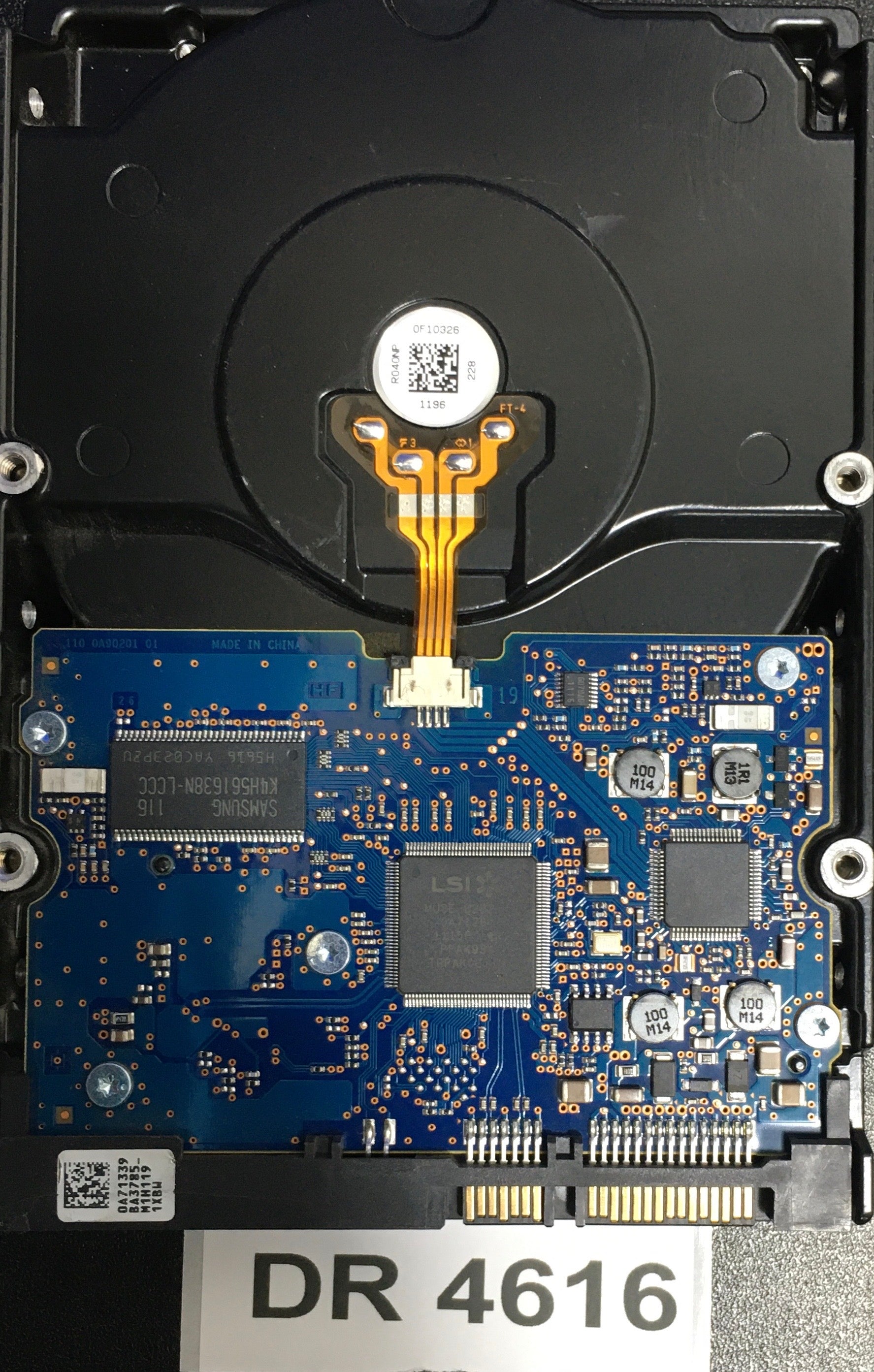 HUA722020ALA330,  P/N: 0F10312,  MLC: JPK34E,  Serial: BFGHMDWF,  2000GB 3.5  PCB :110 0A90201 01