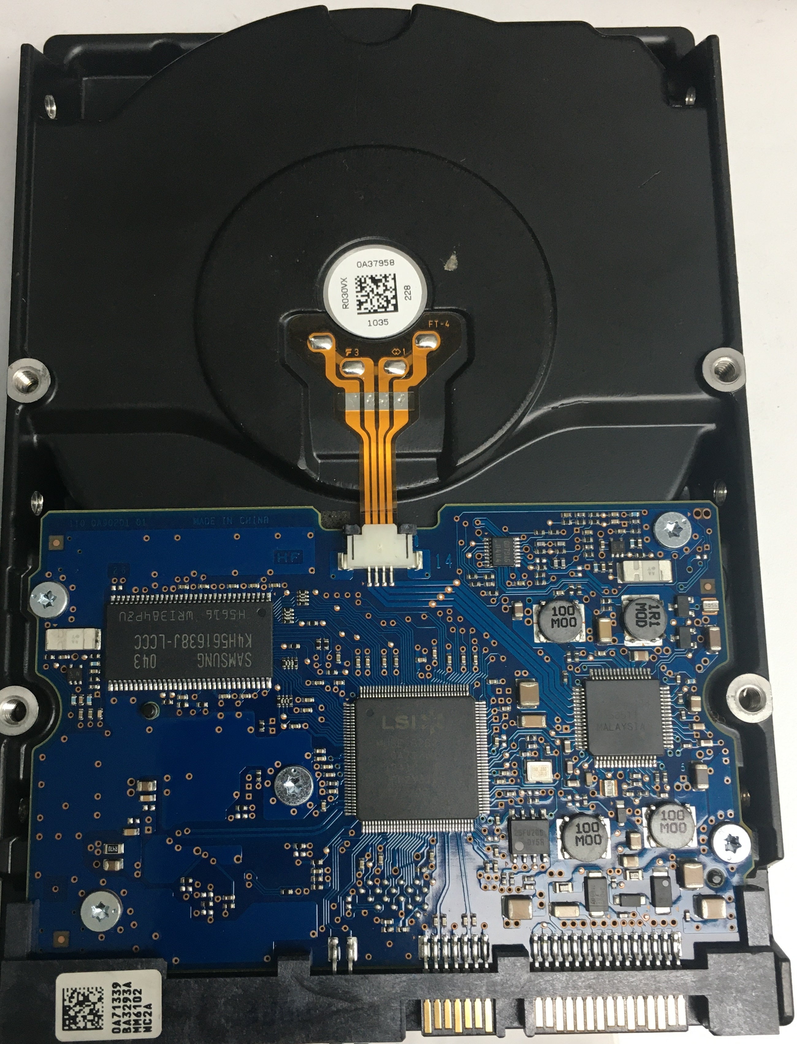 HUA722020ALA330, Serial Number: B9K5UADF, P/N: 0F0632, MLC: JPK3GA, 2TB 3.5, PCB: 110 0A90201 01