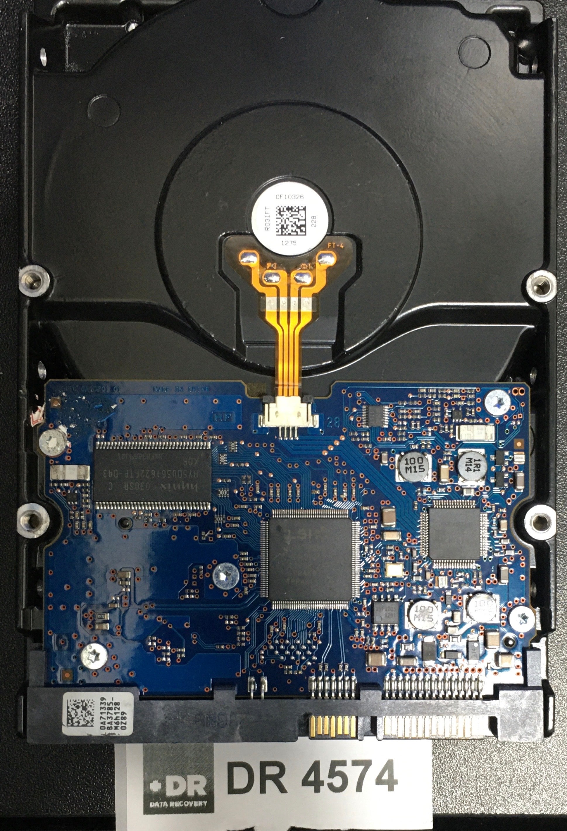 HUA722020ALA331,  MLC: JPK3FD,  Serial: BFH84EBT,  2000GB 3.5  110 0A90201 01-PCB