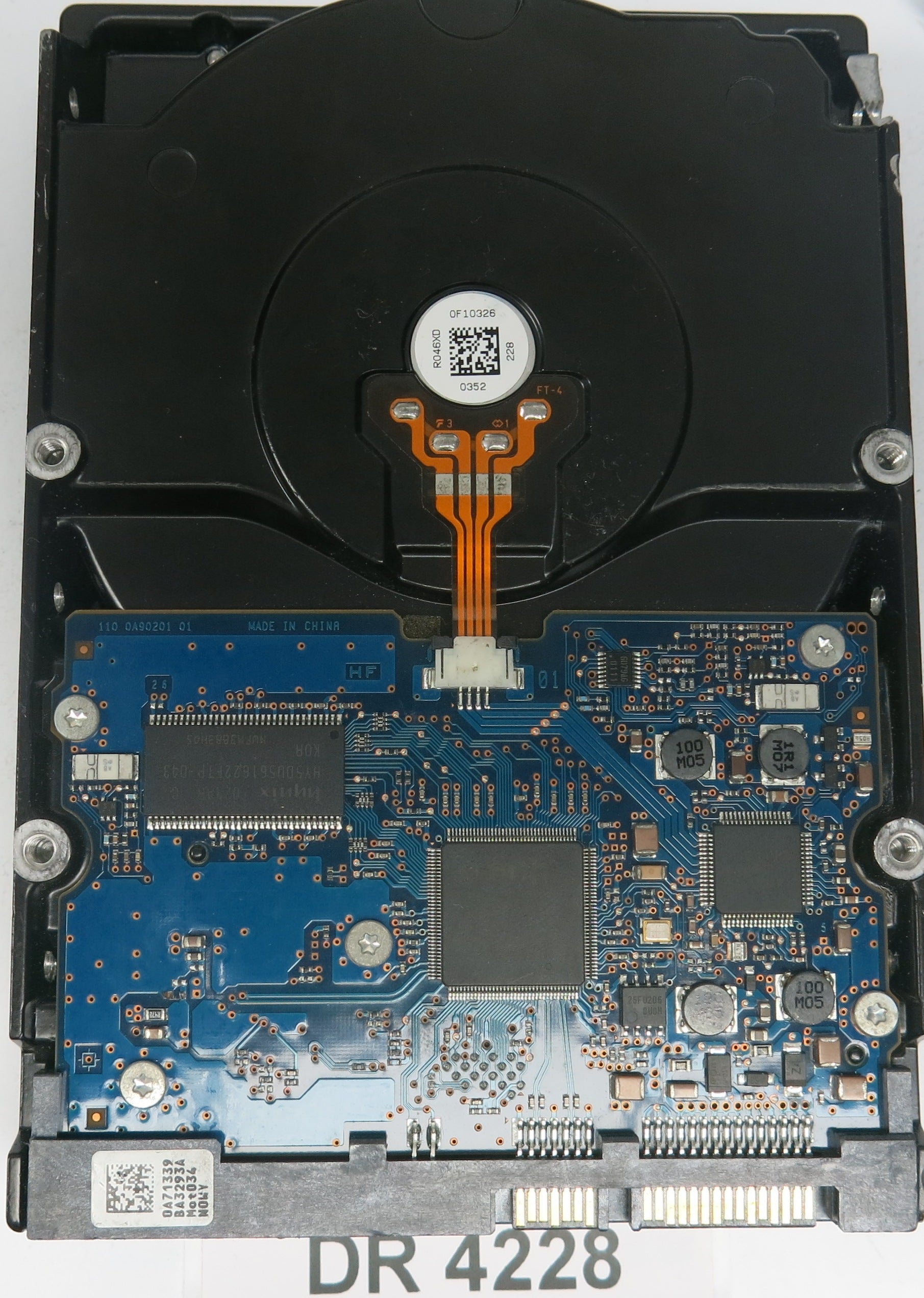 HUA722020ALA331, Serial Number: B9GJ5HZF, P/N: 0F10629, MLC: JPK3FD, 2TB 3.5, PCB: 110 0A90201 01