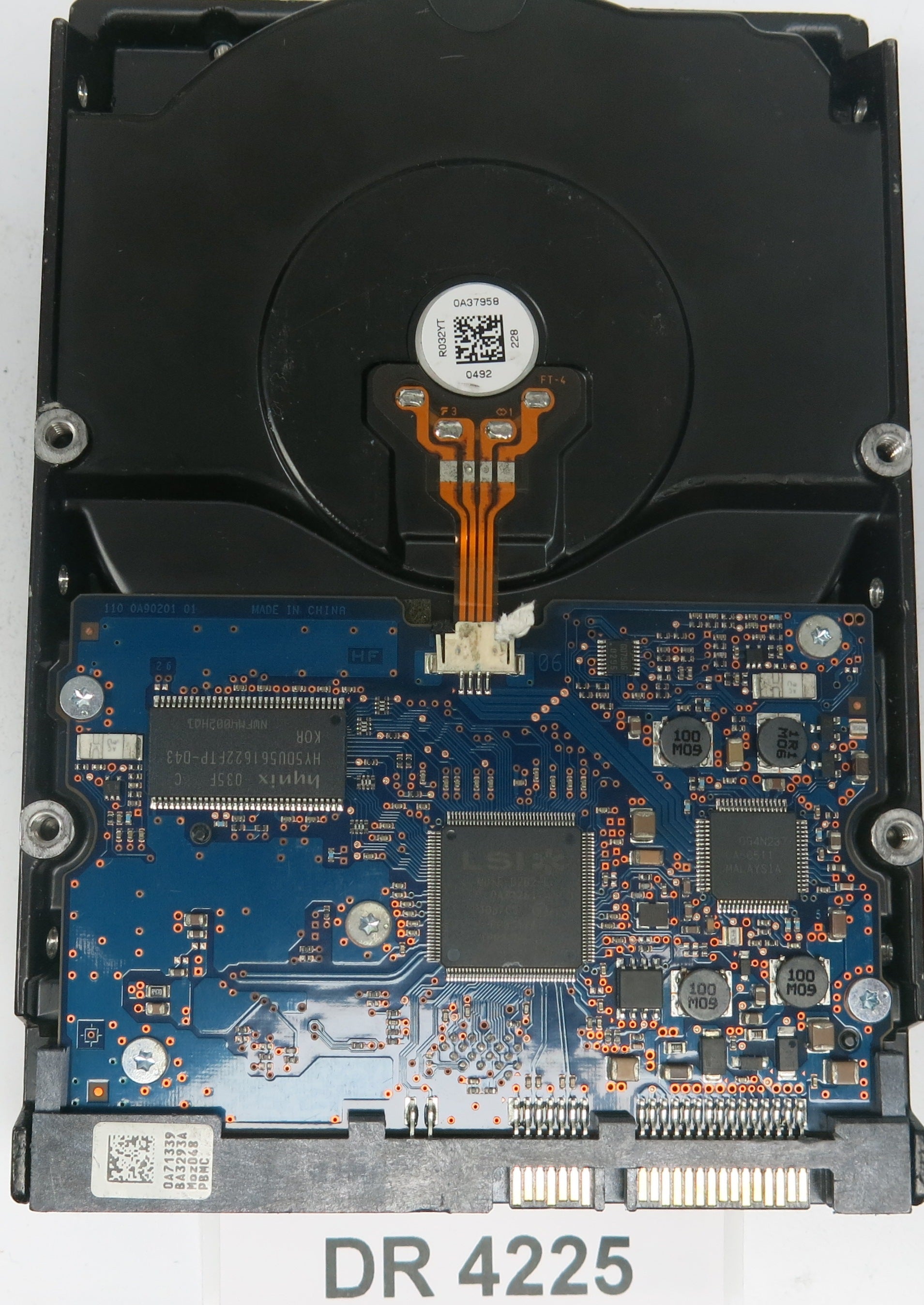 HUA722020ALA331, Serial Number: B9JKP1Y, P/N: 0F10629, MLC: JPK3FD, 2TB 3.5, PCB: 110 0A90201 01