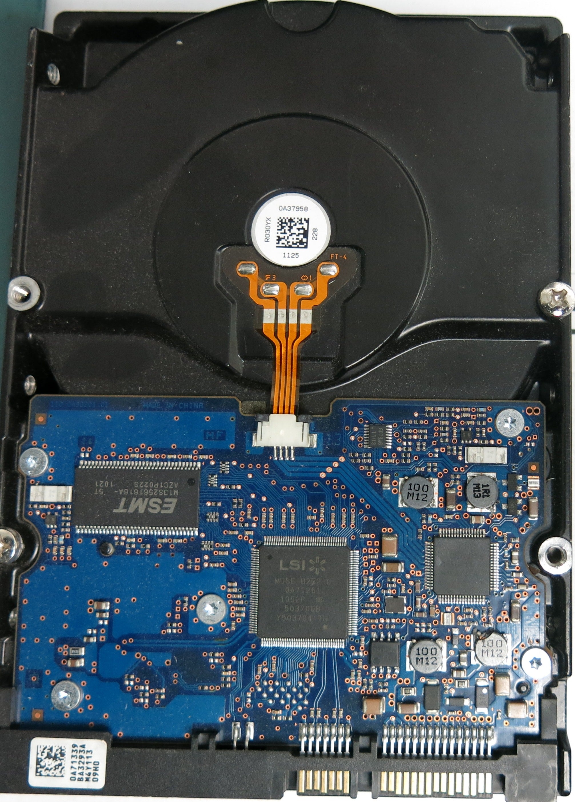 HUA722020ALA331, Serial Number: B9KXZ4UF, P/N: 0F10629, MLC: JPK3FD, 2TB 3.5, PCB: 110 0A90201 01