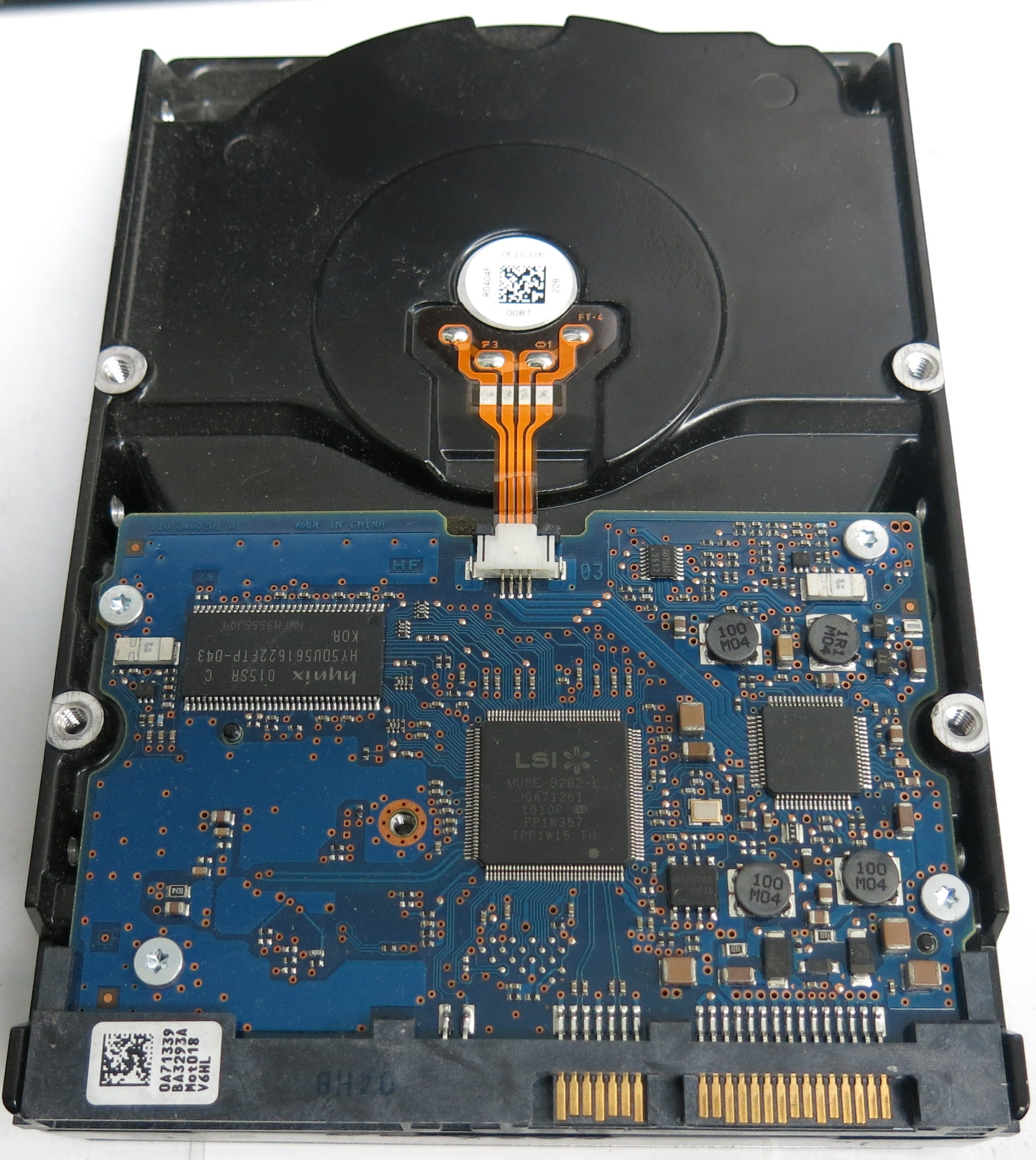 HUA722020ALA331, Serial Number: YBJX8SEF, P/N: 0F10629, MLC: JPK3FD, 2TB 3.5, PCB: 110 0A90201 01