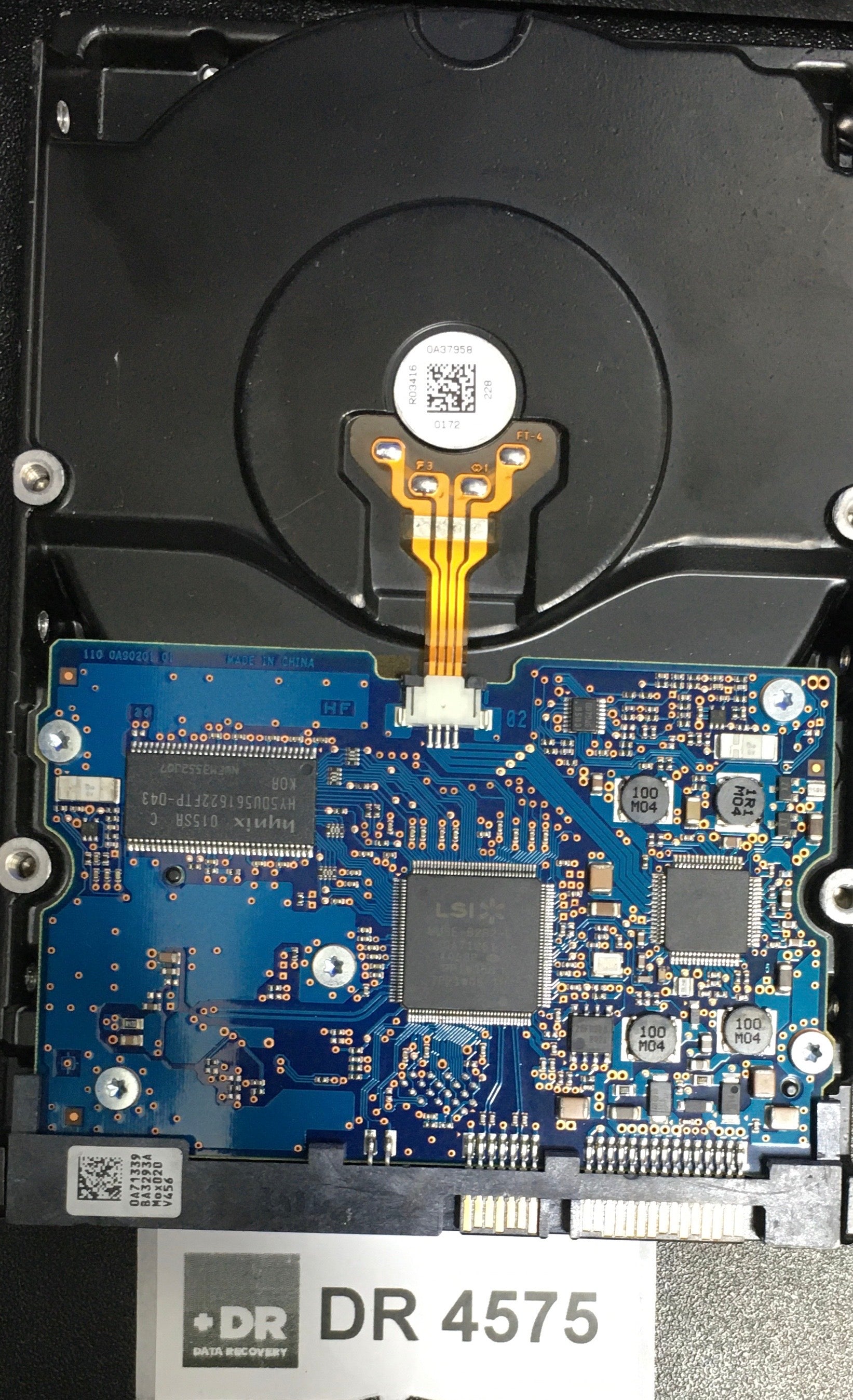 HUA7222020ALA331,  P/N: 0F10629,  MLC: JPK3FD,  Serial: YAJKVN4V,  2000GB 3.5  PCB-110 0A90201 01
