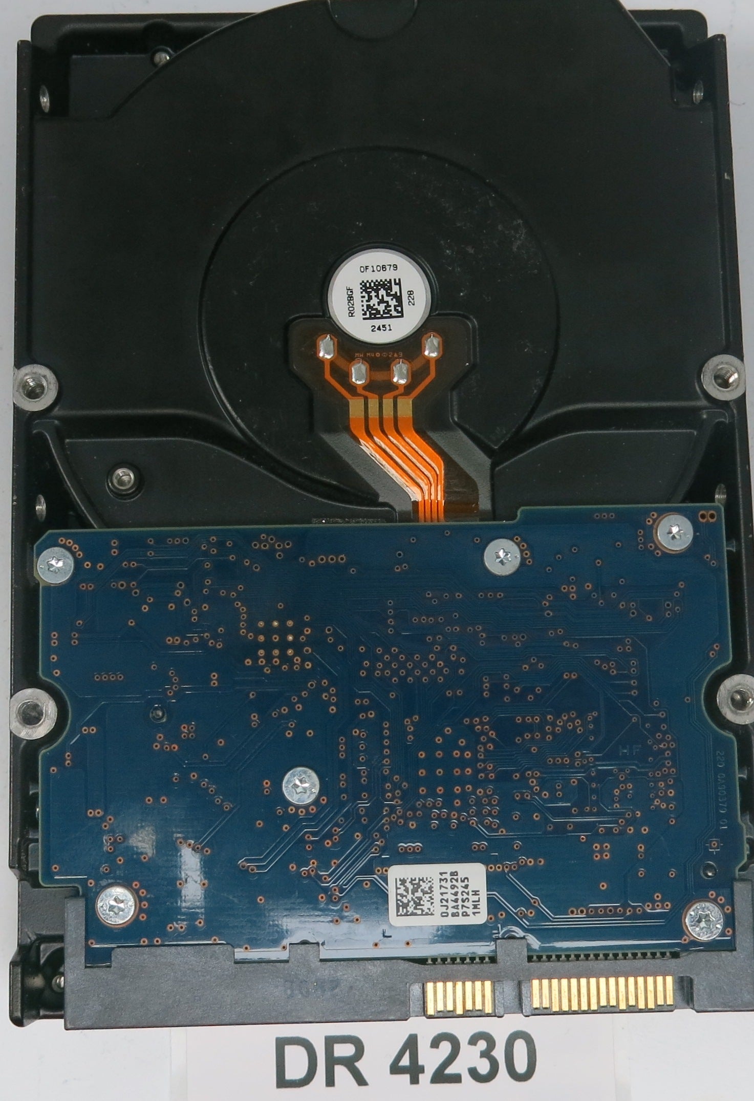 HUS724030ALE641, Serial Number: P8G4HUGP, P/N: 0F17731, MLC: MPK3M0, 3TB 3.5, PCB: 220 0A90379 01
