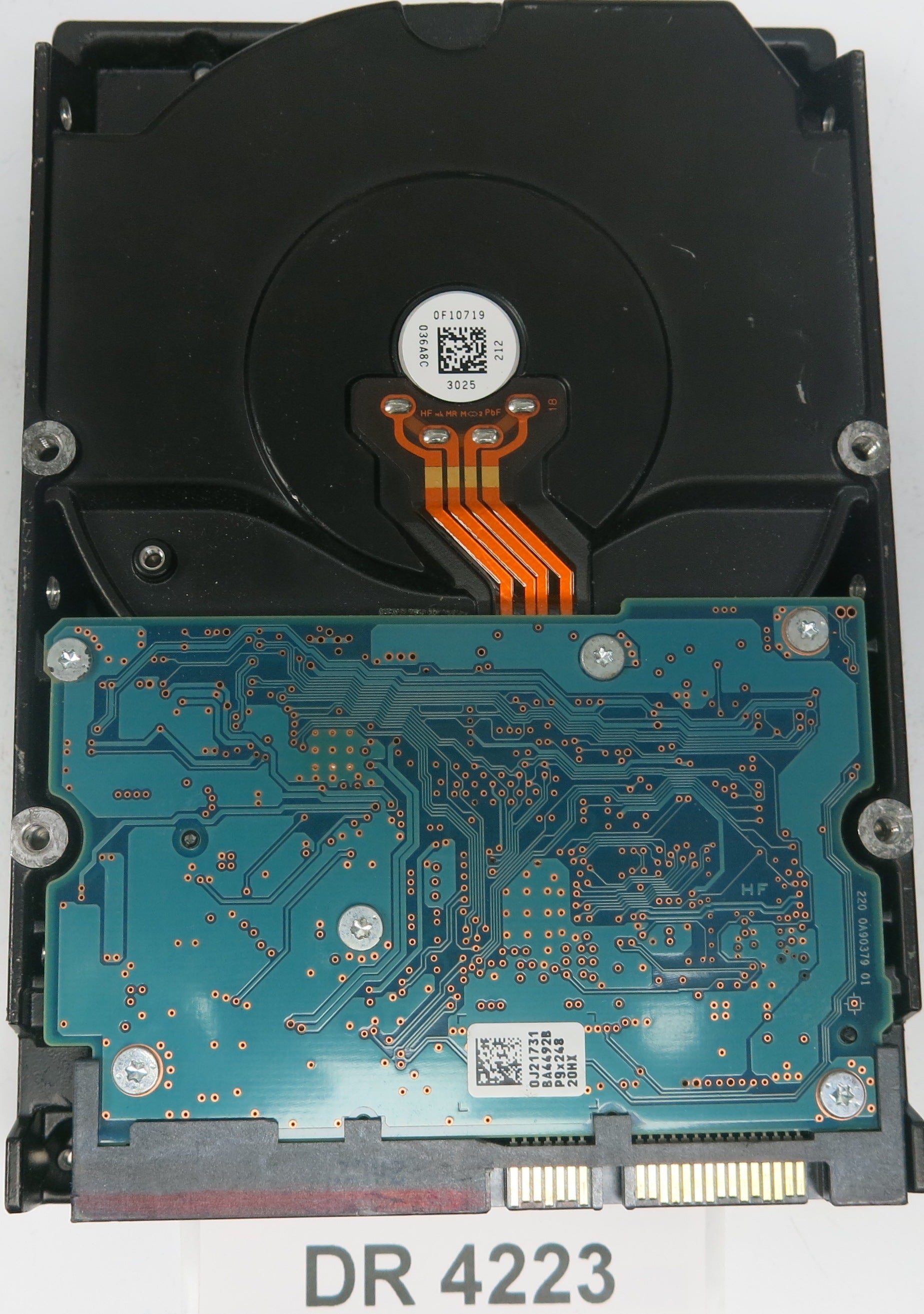 HUS724030ALE641, Serial Number: P8GSAL6R, P/N: 0F17731, MLC: MPK3M0, 3TB 3.5, PCB: 220 0A90379 01