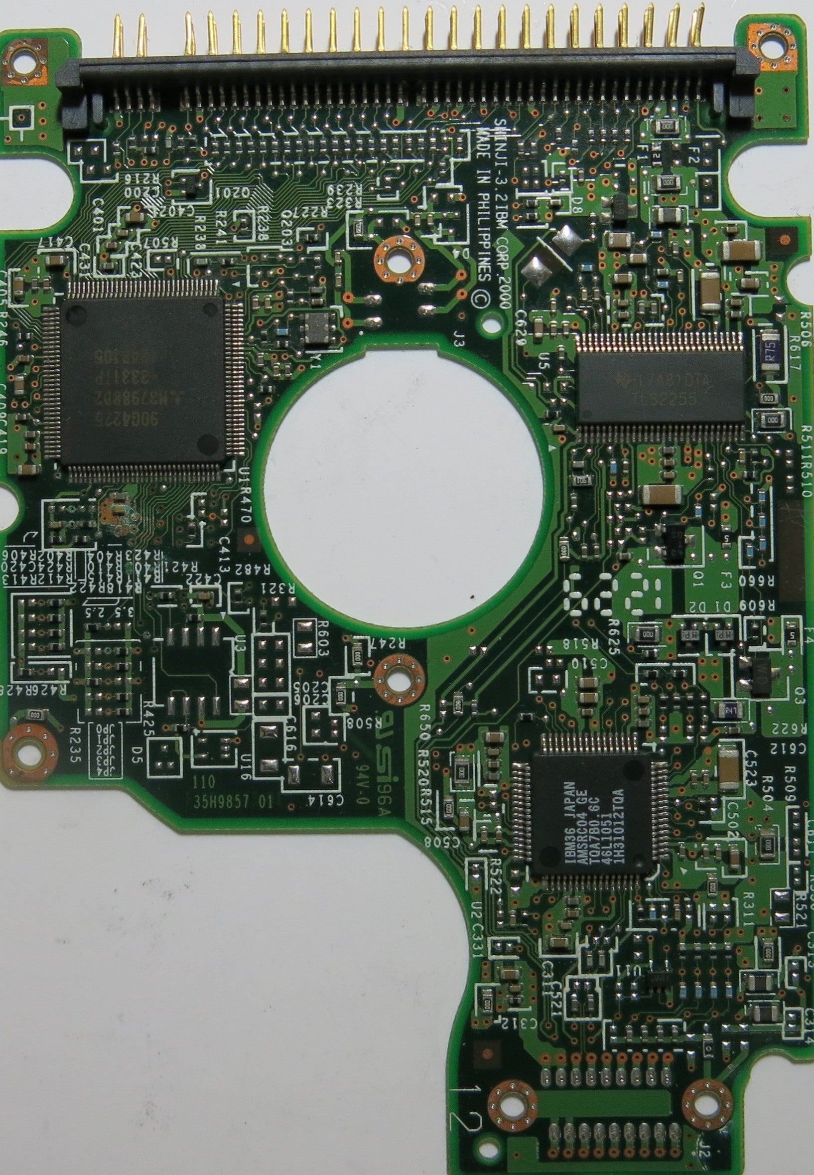 IBM IC25N010ATDA04-0 H32162 32035H9649 01 PCB