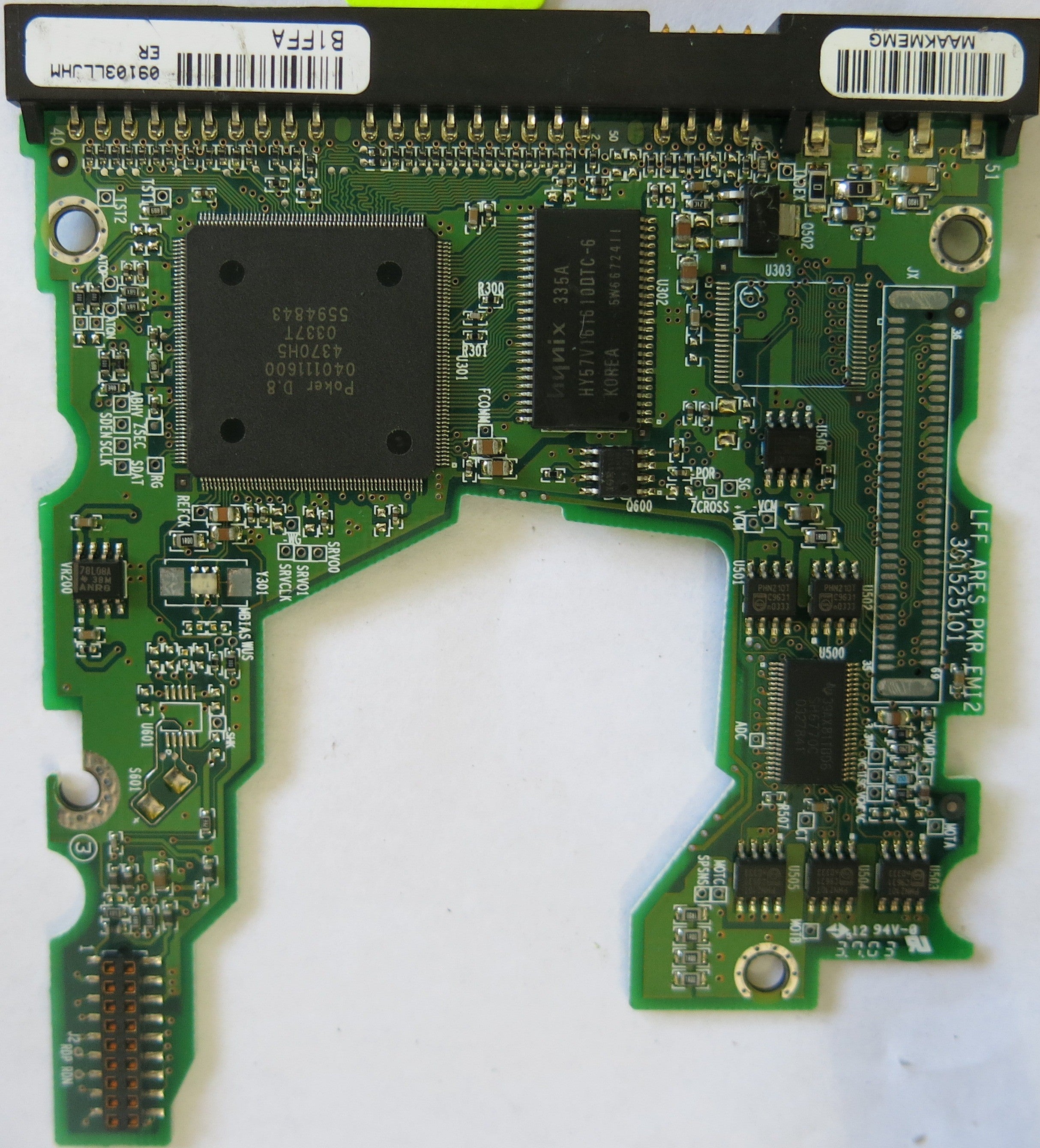 MAXTOR 2F040L07 CODE: VAM51JJ0  301525101 PCB