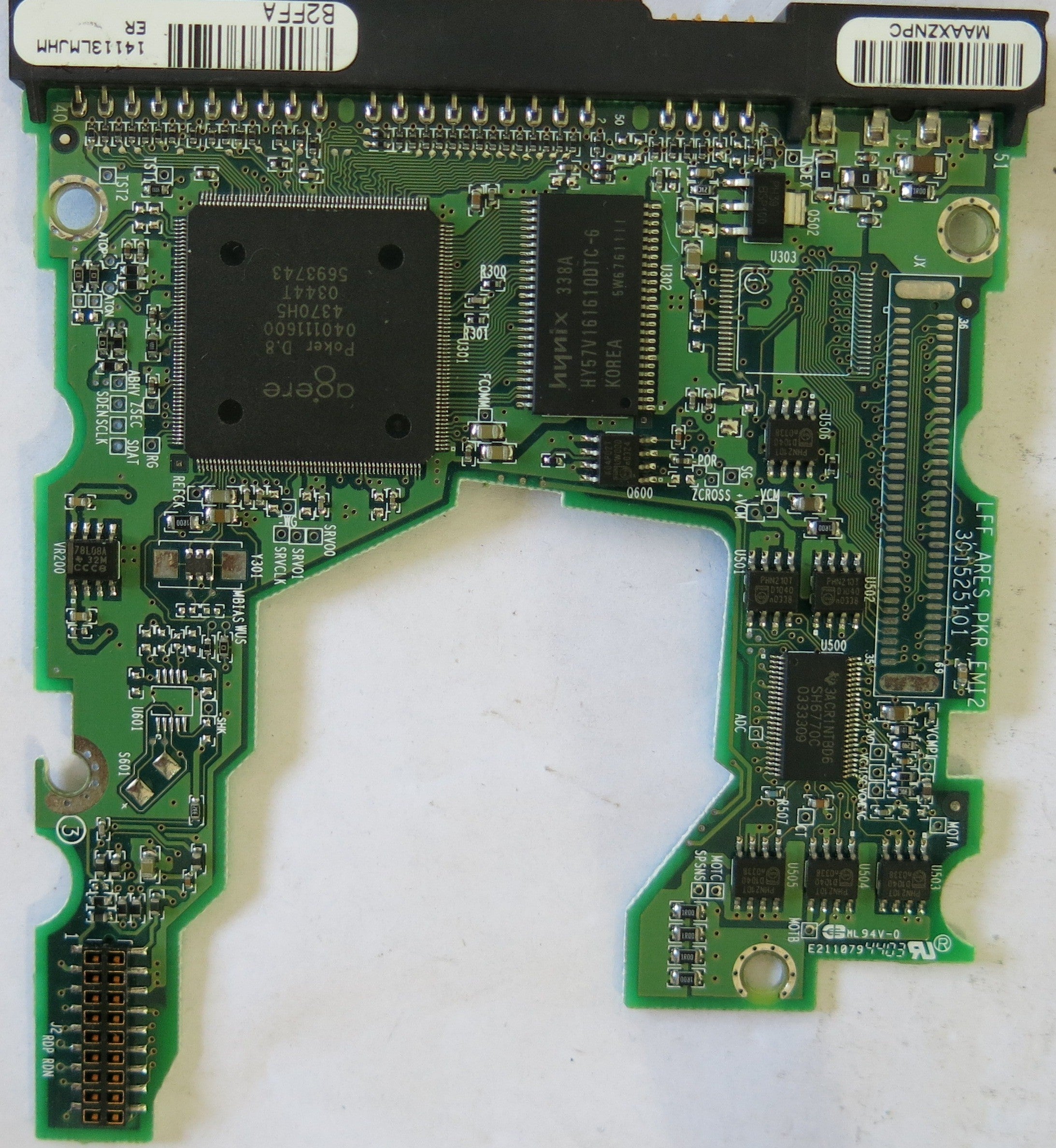 MAXTOR 2F040L0710613 PCB 301525101 CODE VAM51JJ0