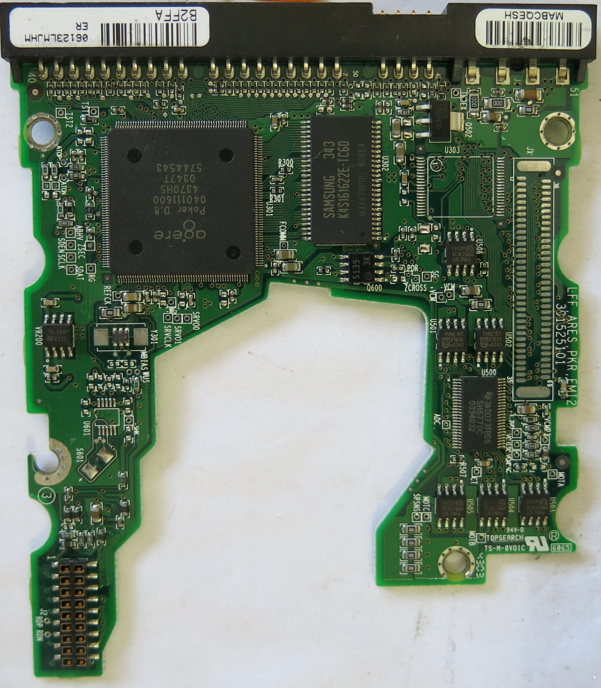 MAXTOR 2F040L07106P1 PCB 301525101 CODE VAM51JJ0