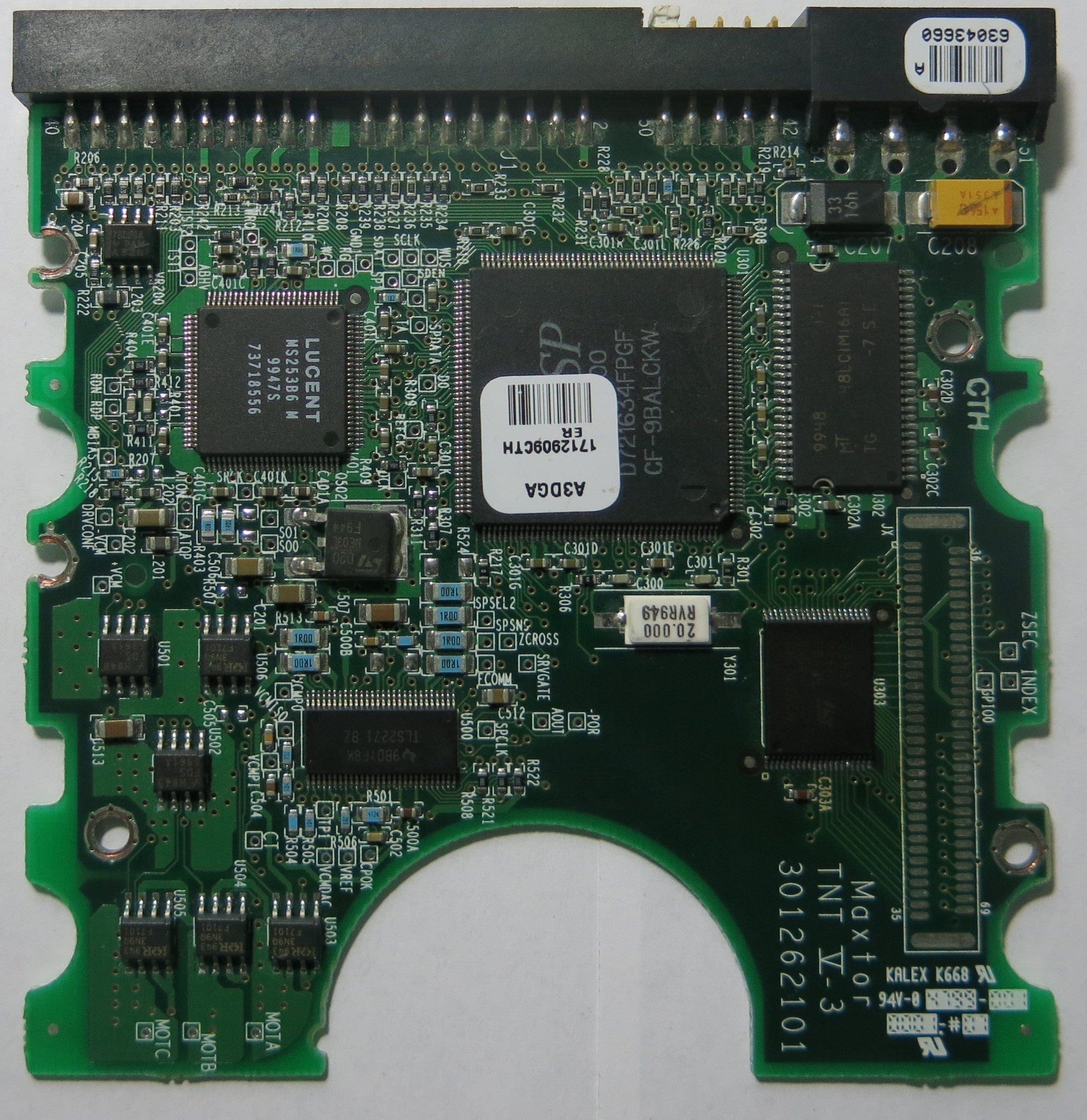 MAXTOR 301262101 PCB