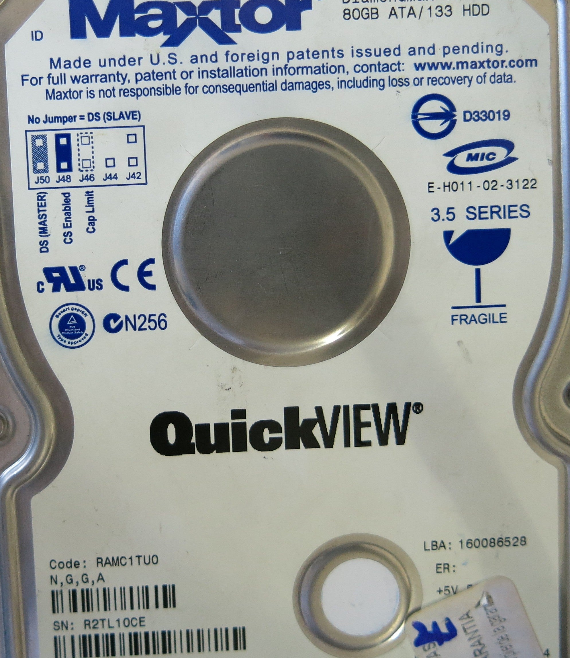 MAXTOR  4R080L0 PCB 301593100