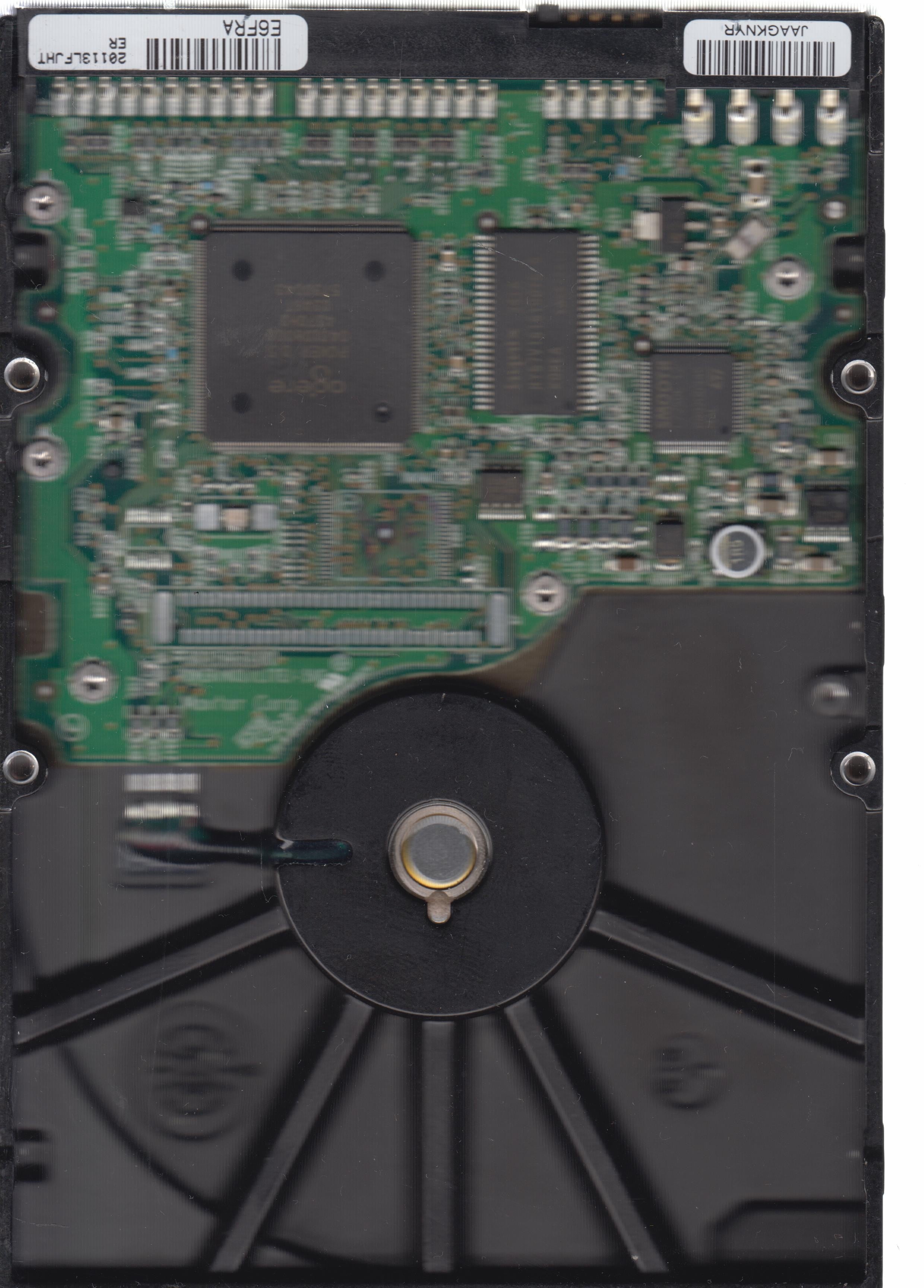 MODEL:`4R120L0,  Serial Number: R34SM0JE,  120GB 3.5,    PCB: 301593100,  Main Chip:AGERE POKER D.5 040108000